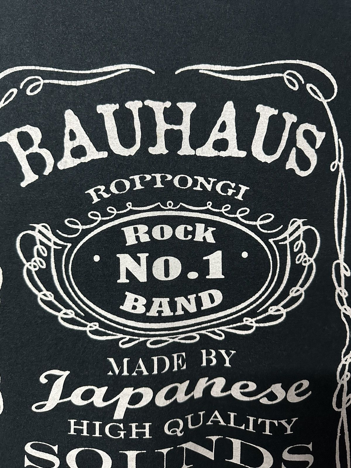 Band Tees Vintage Bauhaus Ropponhi Gothic Rock Sun Faded Tee Size US M / EU 48-50 / 2 - 3 Thumbnail