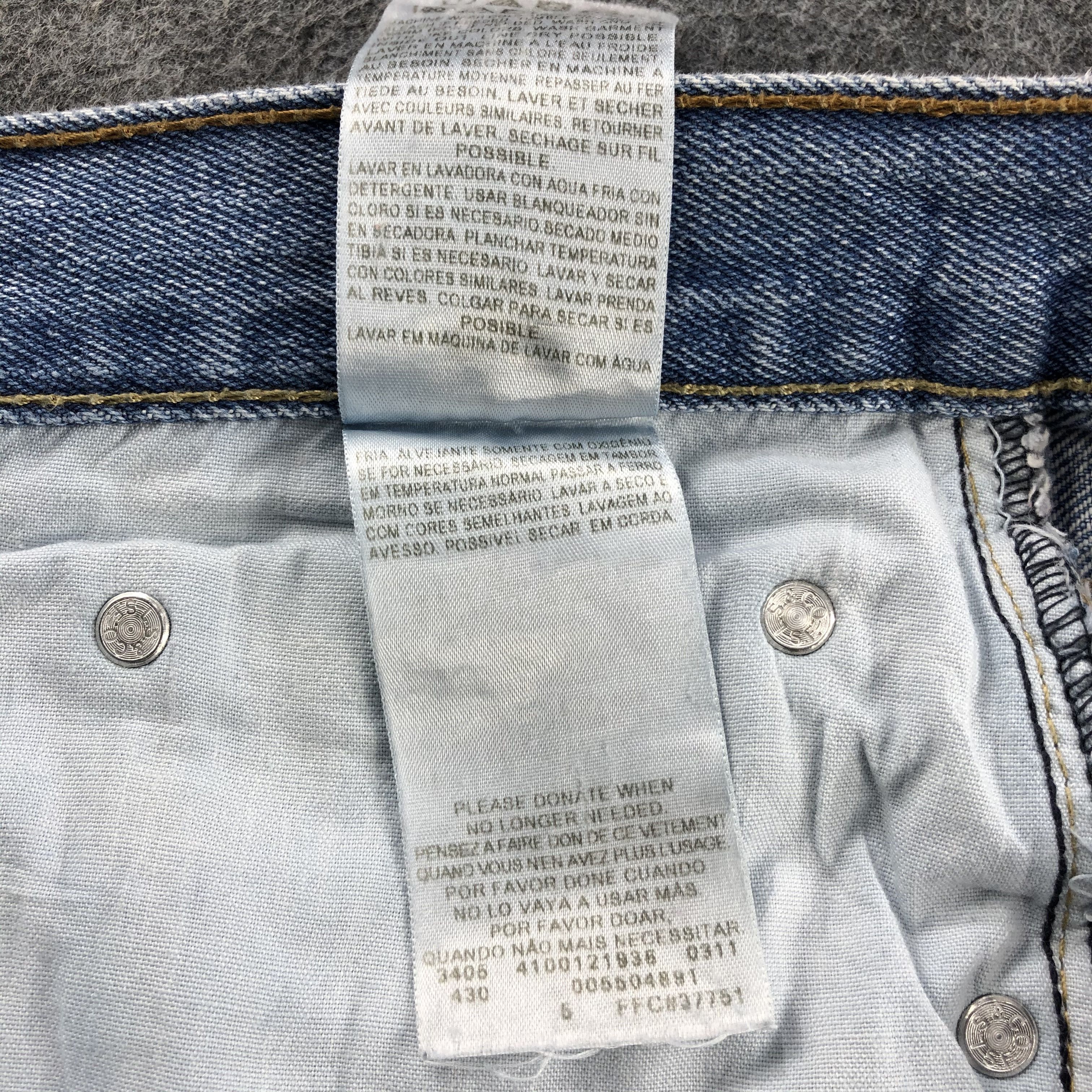 Levi's Vintage Light Wash Levis 550 Jeans-J2115 Size US 34 / EU 50 - 10 Thumbnail