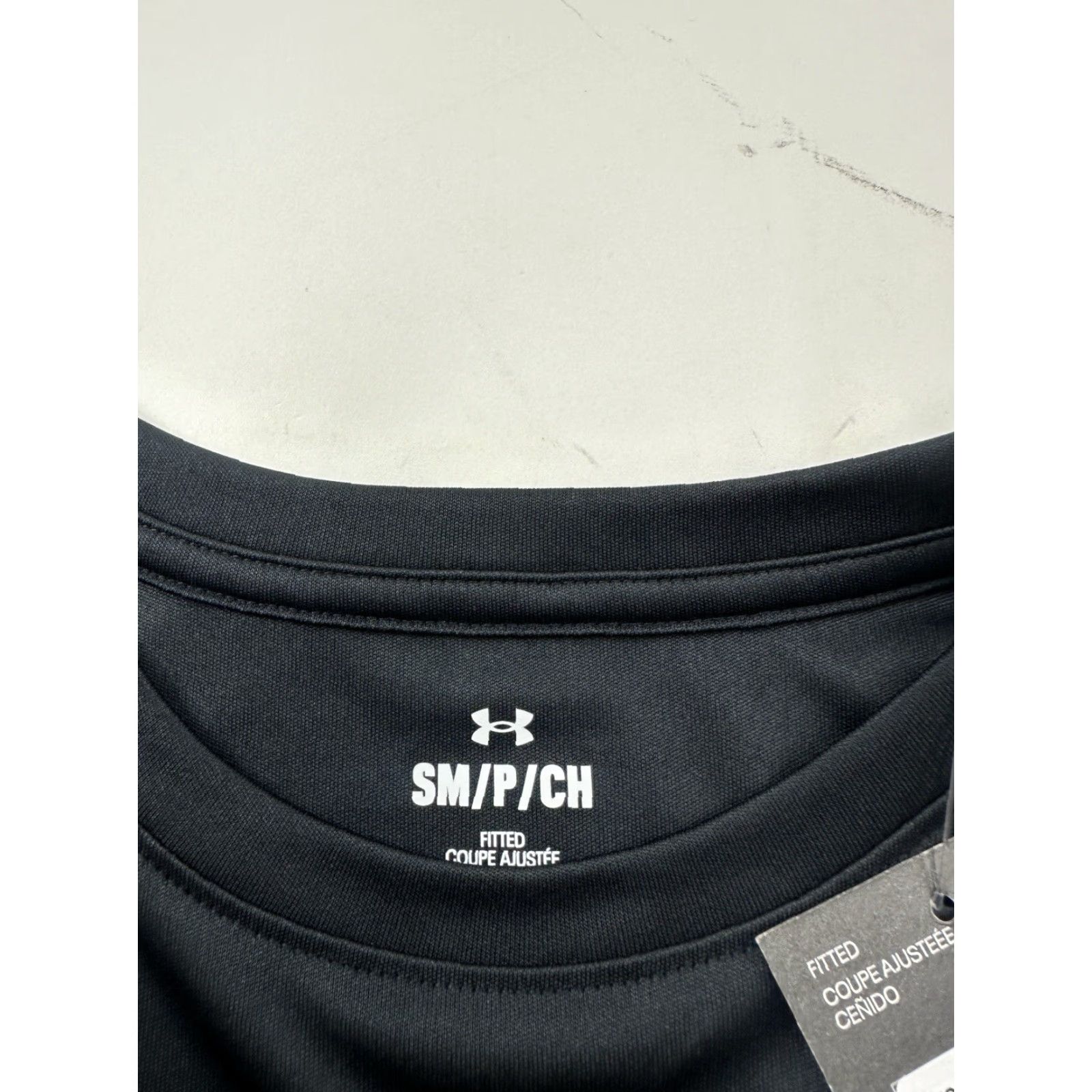 Under Armour Under Armour Shirt Womens Small Black Challenger Team Short Sleeve Fitted Size S / US 4 / IT 40 - 4 Thumbnail
