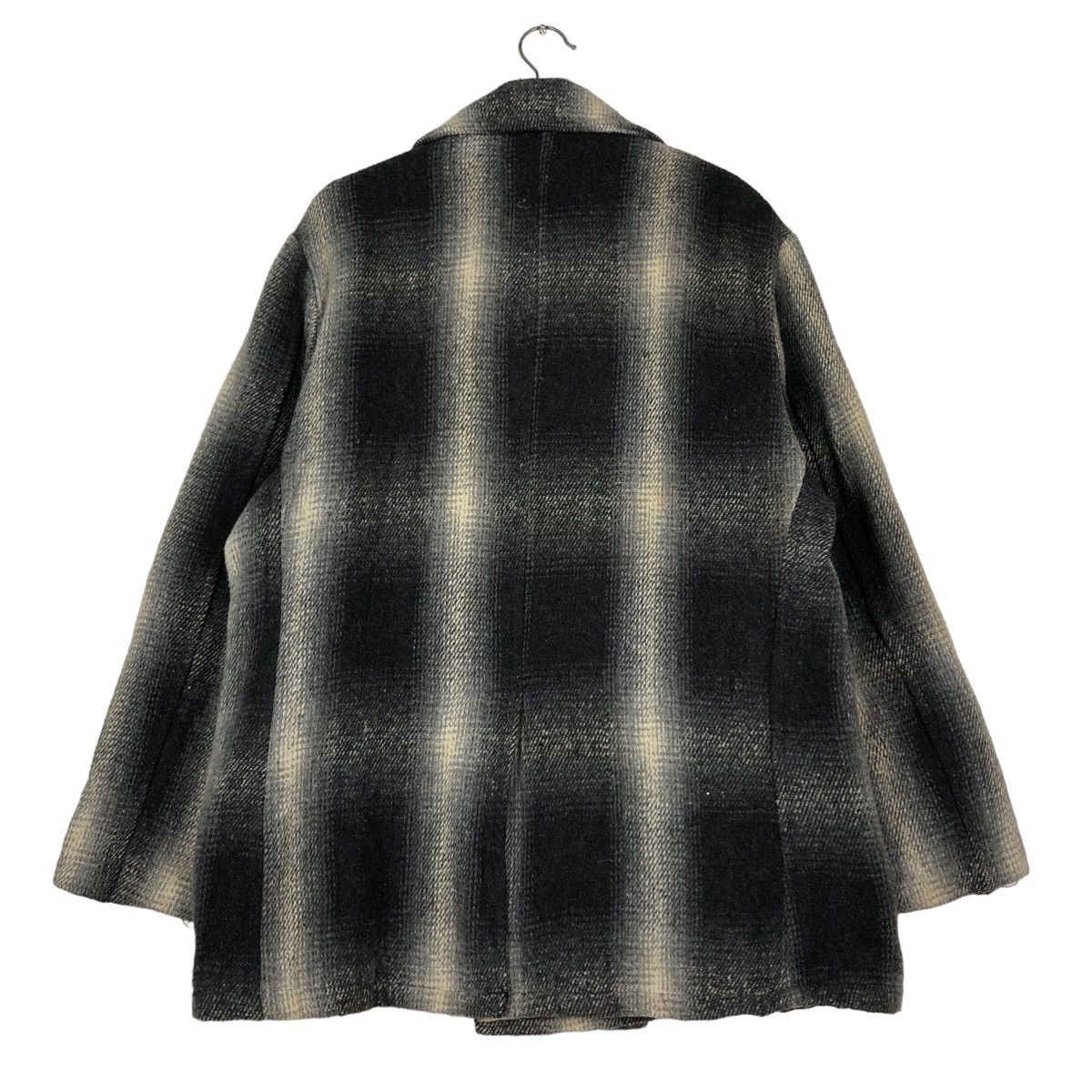 Japanese Brand 🔥Vintage Wool Biker Jacket Double Collar Cal Craft Usa Size US L / EU 52-54 / 3 - 8 Thumbnail