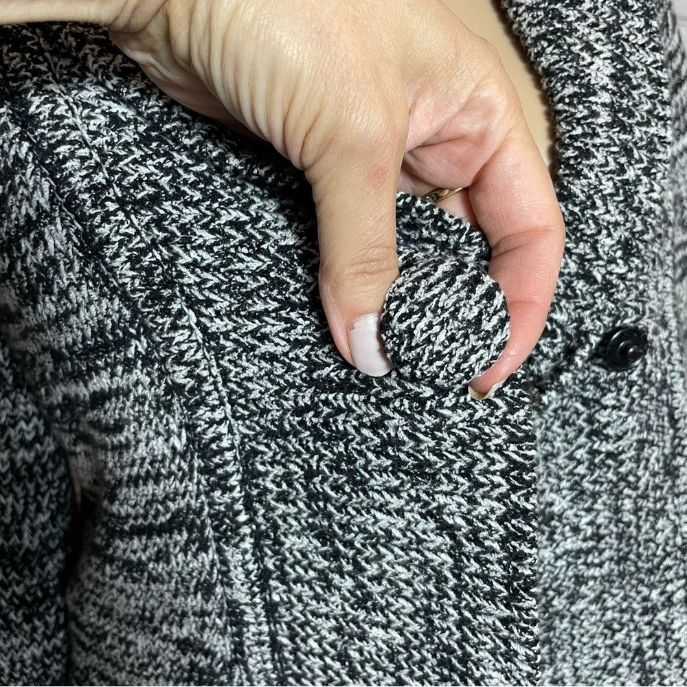 Other New Rafaella Cotton Blend Knit 3/4 Sleeve Grey Cardigan Siz Size M / US 6-8 / IT 42-44 - 6 Thumbnail