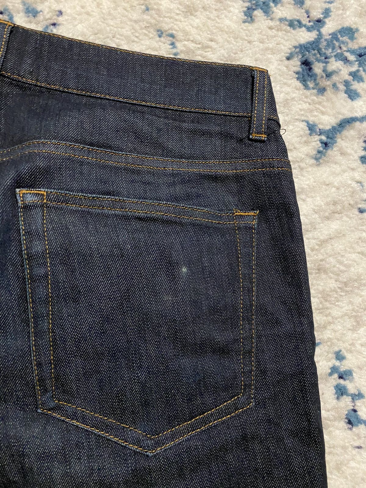 Acne Studios Acne Ace Raw Denim Jean Size US 32 / EU 48 - 9 Thumbnail