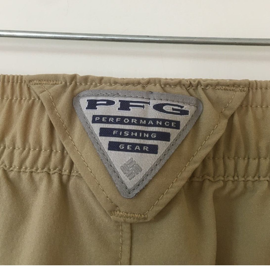 Columbia Columbia PFG Performance Fishing Gear XXL Beige Cargo Shorts Size US 44 / EU 60 - 4 Thumbnail