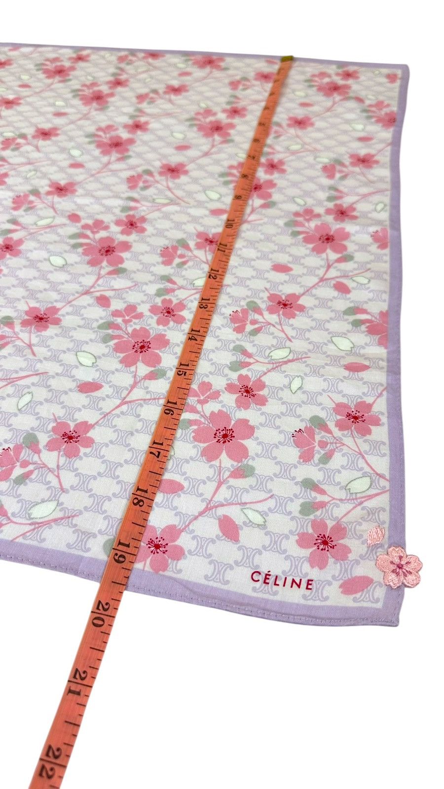 Celine × Vintage Celine Sakura Handkerchief / Bandana Size ONE SIZE - 6 Thumbnail