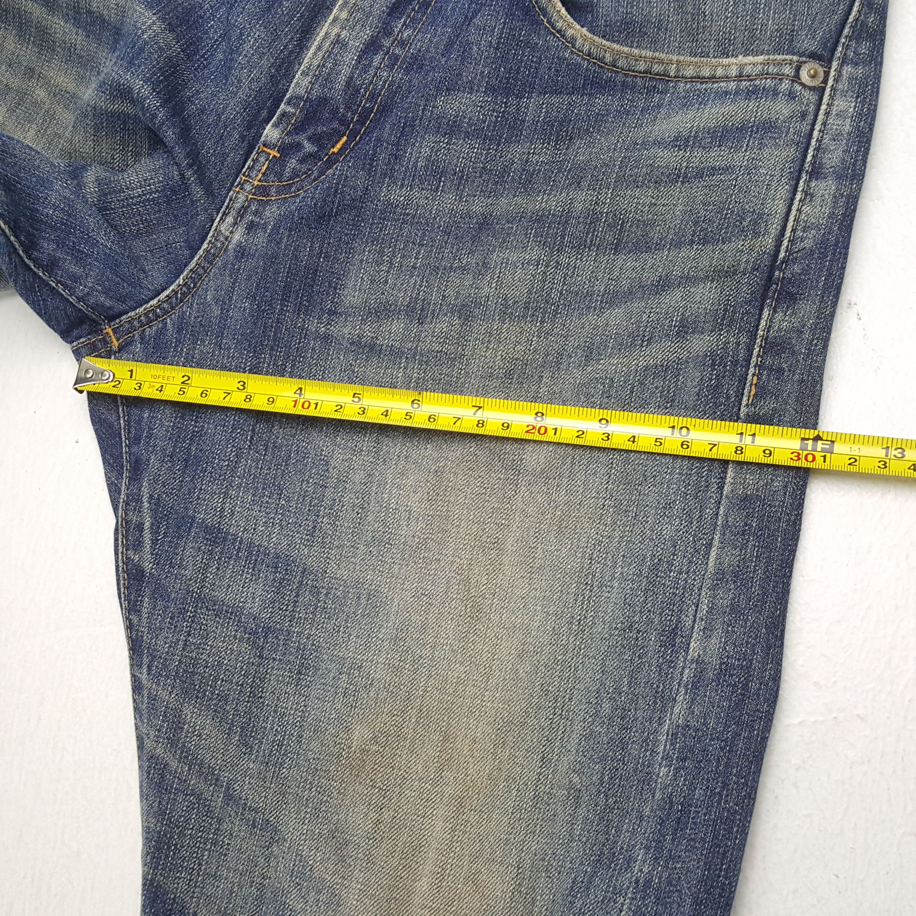 Stussy × Vintage Vintage STUSSY Streetwear Skateboard Style Big Logo Jeans Size US 30 / EU 46 - 9 Thumbnail