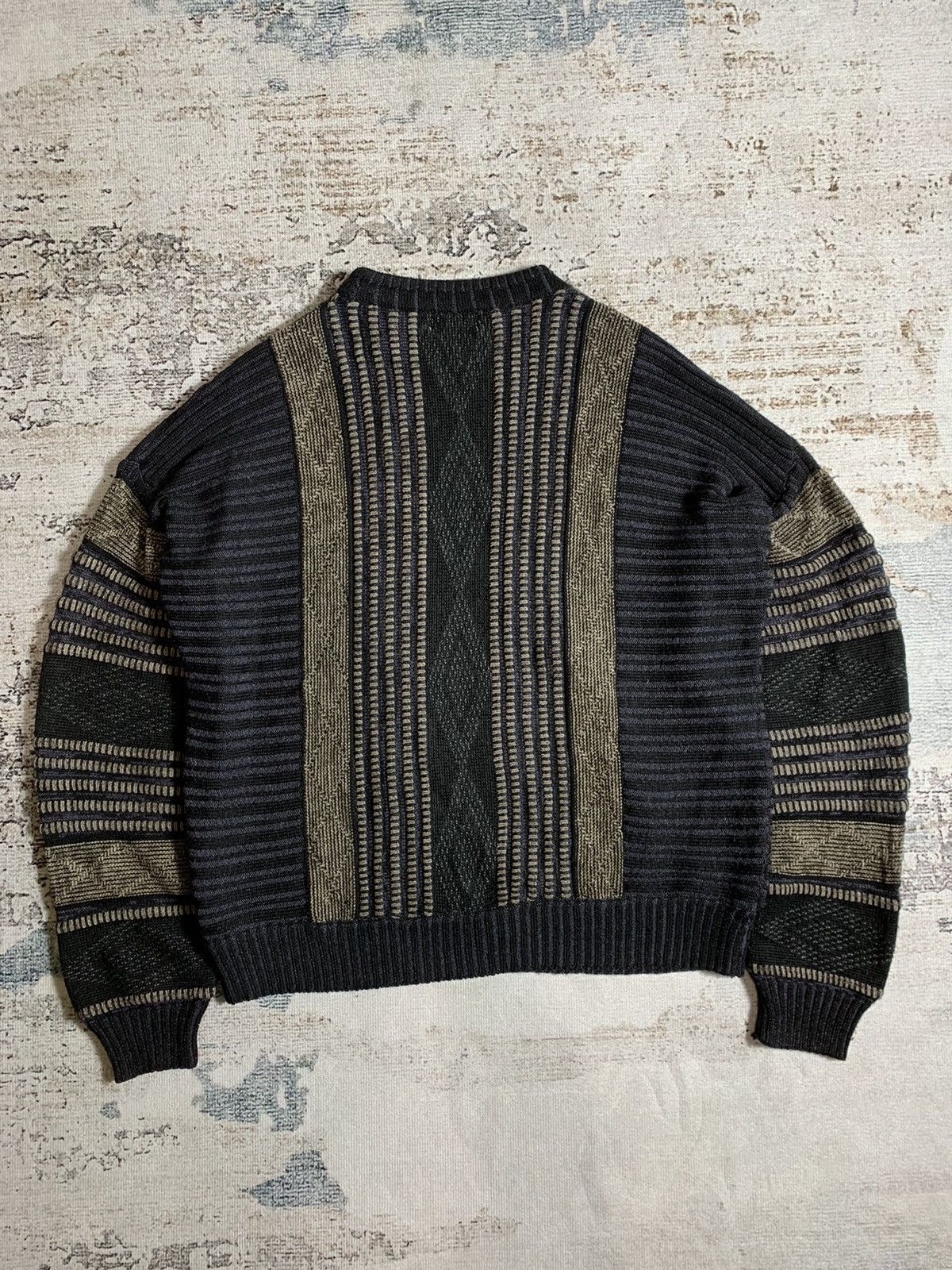 Beauty Beast × Issey Miyake × Vintage 2000s Galeria europa knit sweaters Size US M / EU 48-50 / 2 - 2 Thumbnail