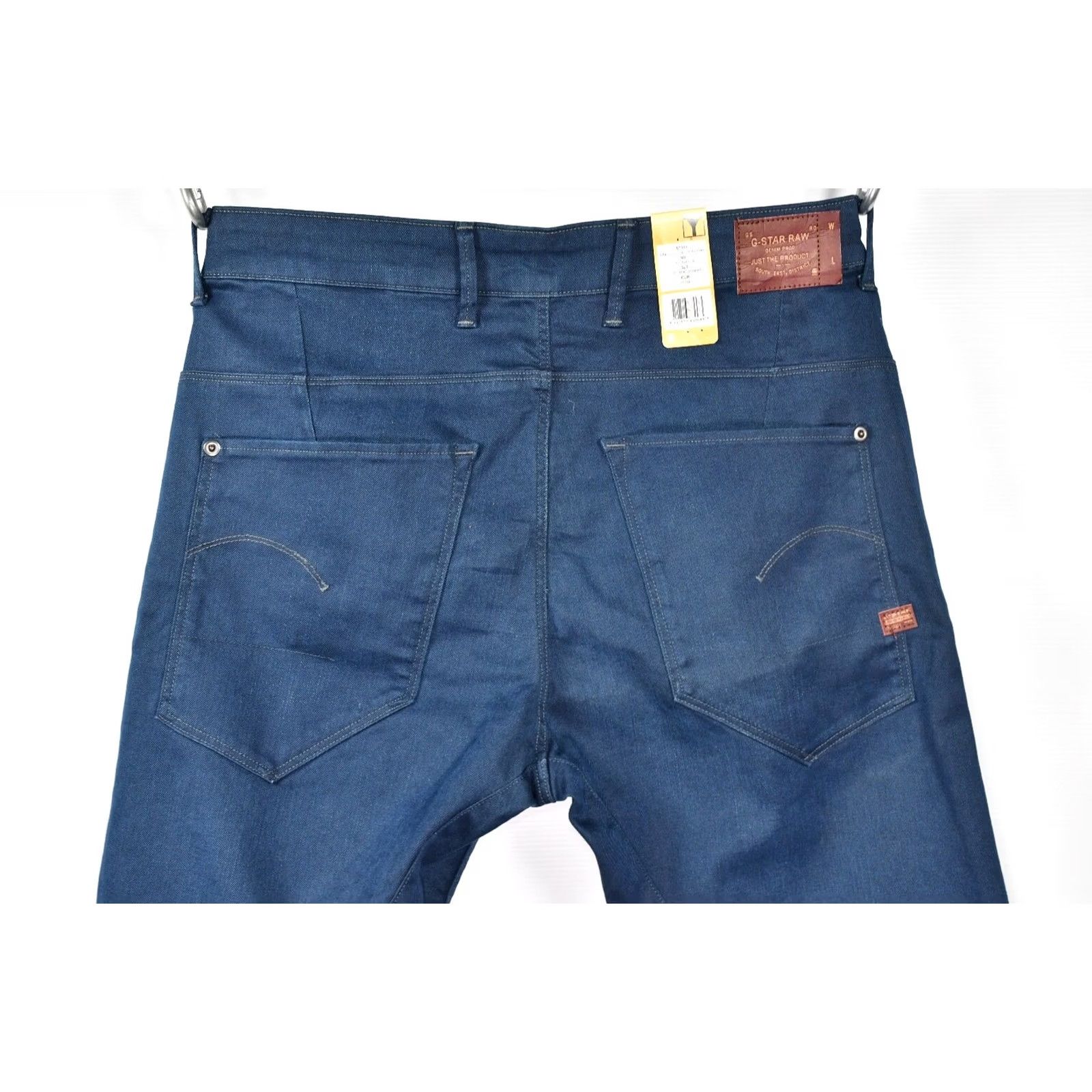 G-Star G-Star Raw Type C 3D Loose Tapered Comfort Jeans Women's W29 L32 Denim Blue 87% Cotton 12% Polyester 1% Elastane Regular Classic Boyfriend" Size 29" - 6 Thumbnail
