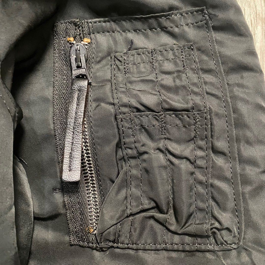 Alpha Industries × Vintage Alpha industri flying jacket fur Size US L / EU 52-54 / 3 - 2 Thumbnail