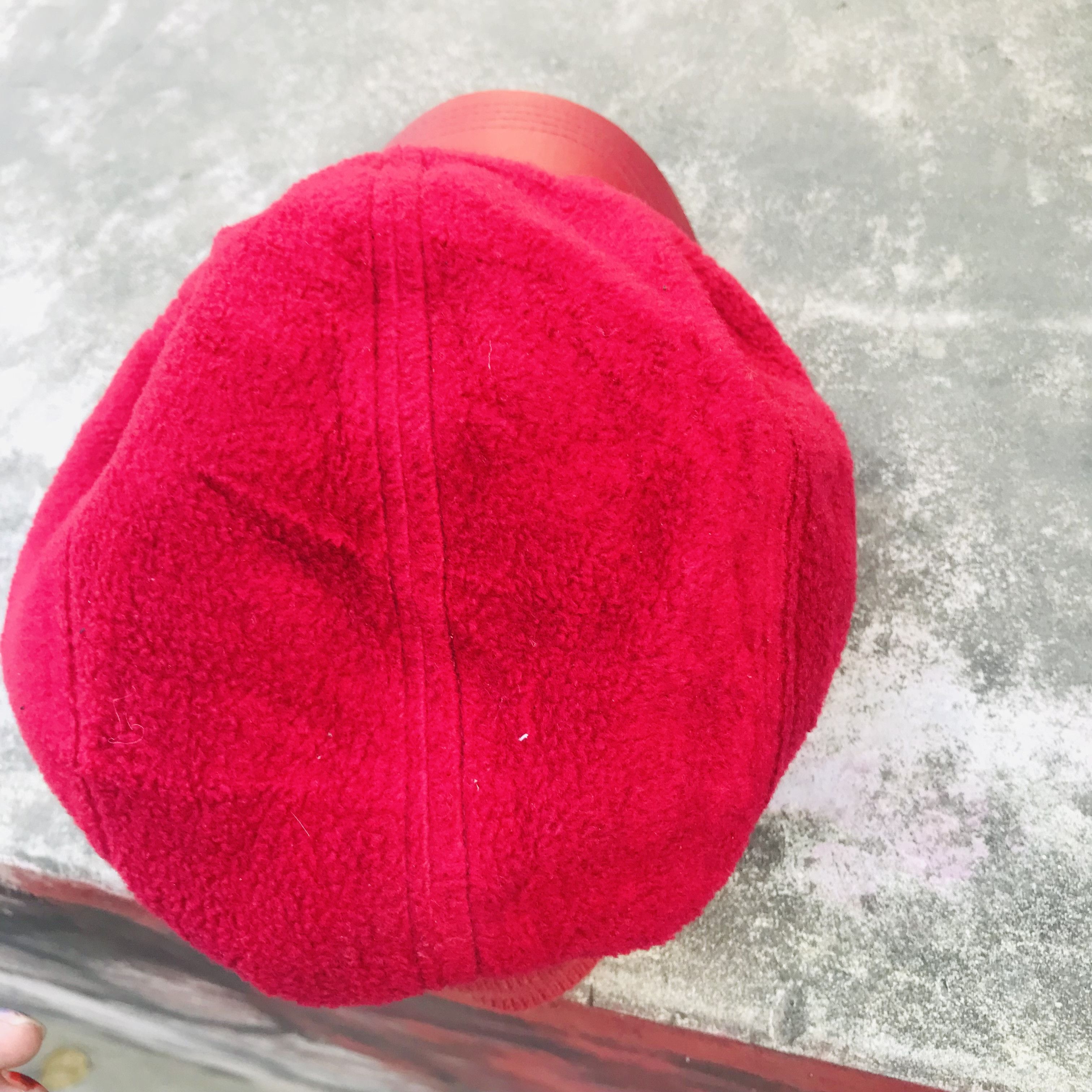 Japanese Brand × Vintage Y2k Leather Visor Beanie Cap Size ONE SIZE - 3 Thumbnail