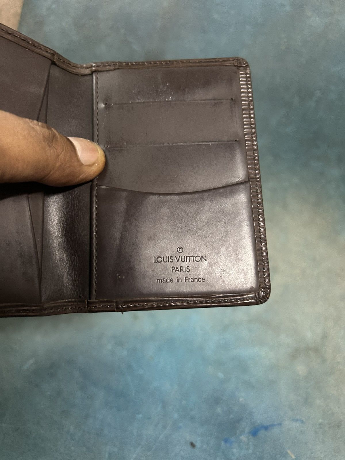 Louis Vuitton Archive 2002 Epi Pocket Organizer Moka Brown Size ONE SIZE - 17 Thumbnail
