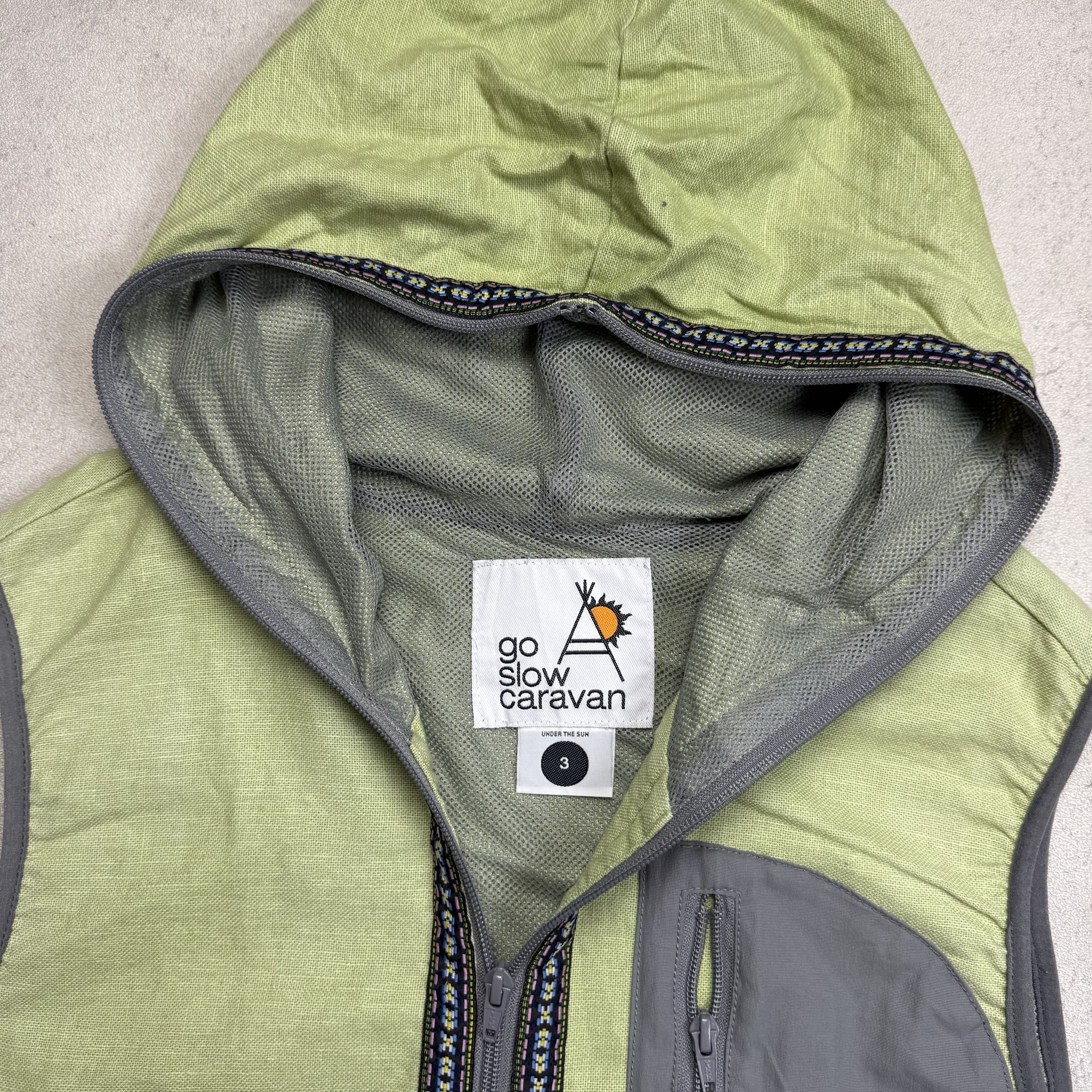 go slow caravan Go Slow Caravan Hooded Vest Size US L / EU 52-54 / 3 - 4 Thumbnail