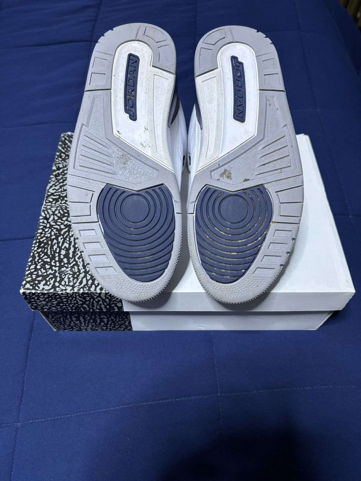 Jordan Brand Jordan 3 Retro Midnight Navy 2023 Size 8 Size US 8 / EU 41 - 6 Thumbnail