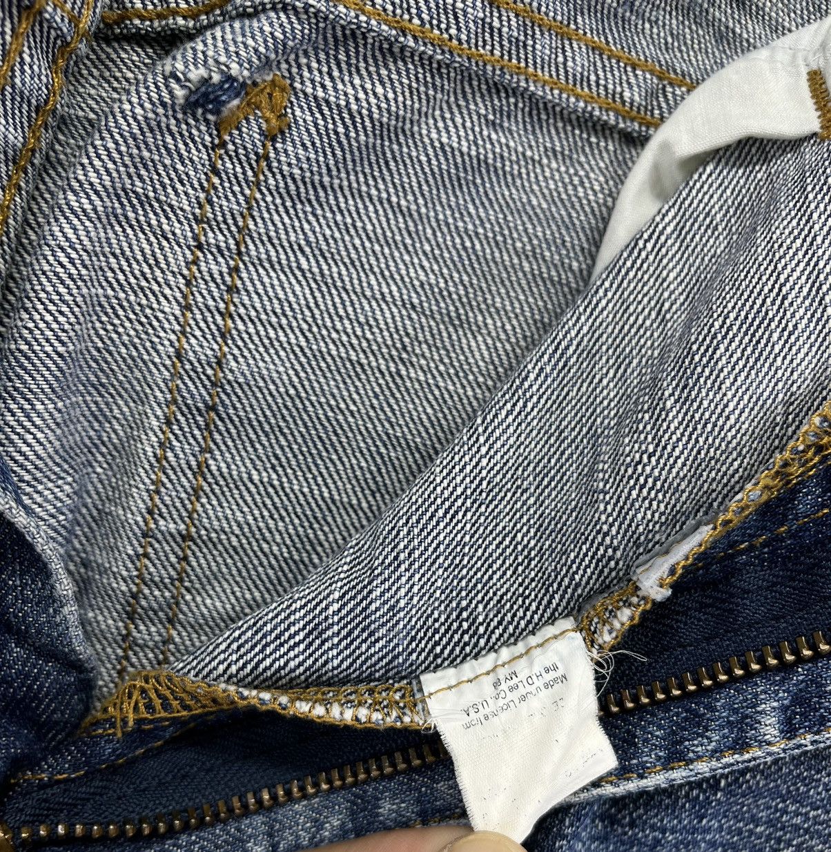 Lee Vintage Lee Rare Design Jeans Denim Pants Size US 36 / EU 52 - 8 Thumbnail