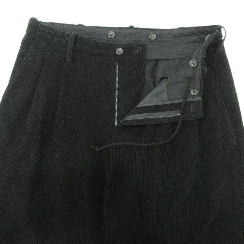 Yohji Yamamoto Yohji Yamamoto POUR HOMME Wool Corduroy Pants Size US 35 - 4 Thumbnail