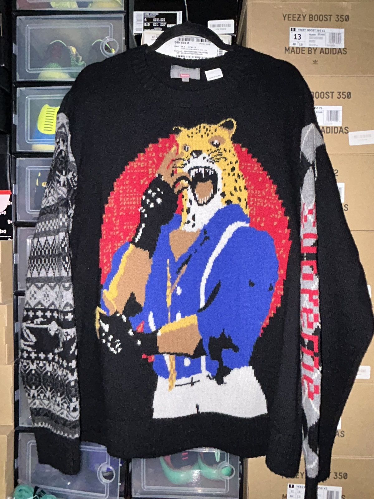 Supreme × Yohji Yamamoto Supreme Yoji Yamamoto TEKKEN sweater