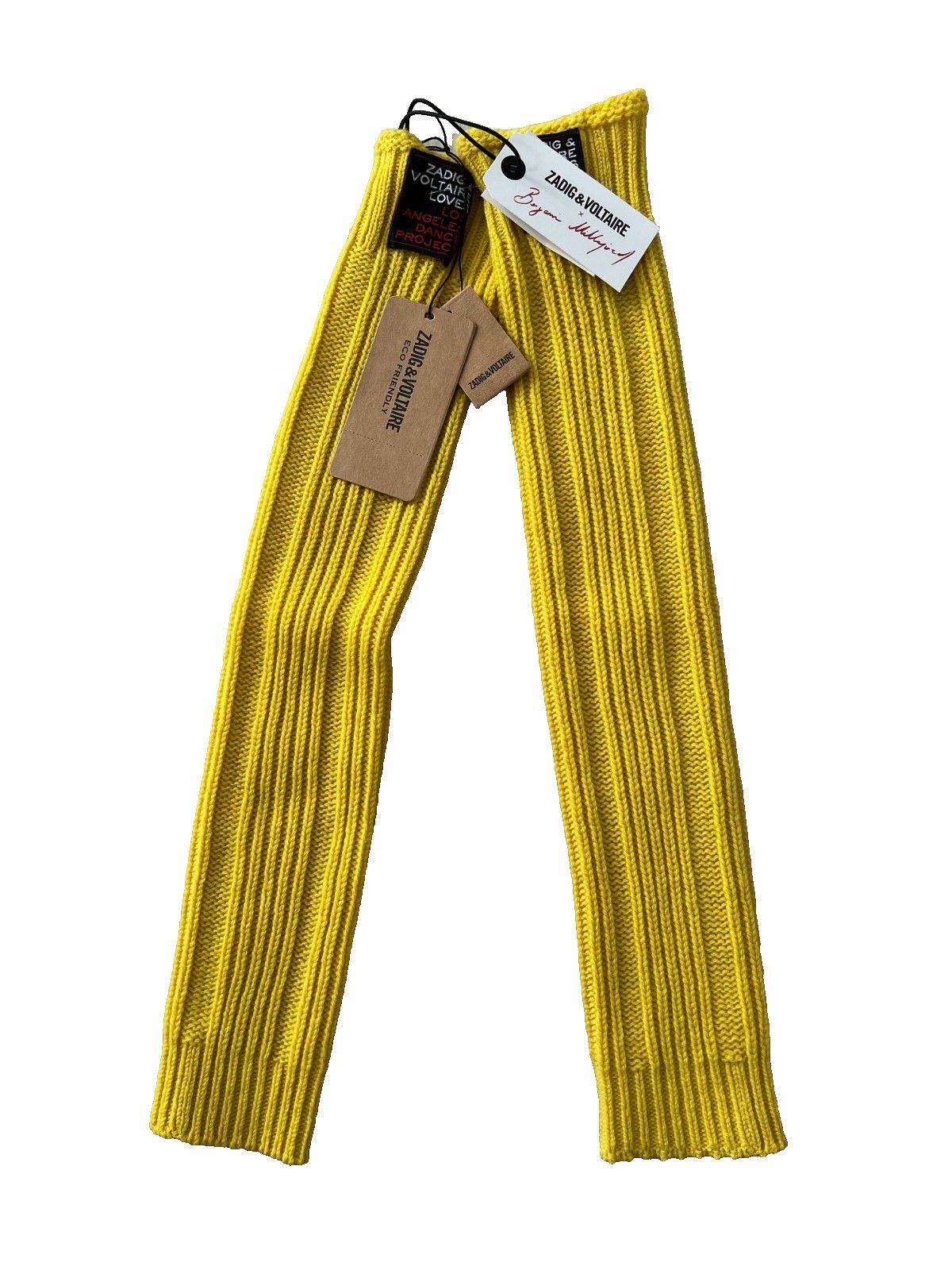 Zadig & Voltaire Zadig & Voltaire Los Angeles Dance Project Knit Leg Warmers Size ONE SIZE - 1 Thumbnail