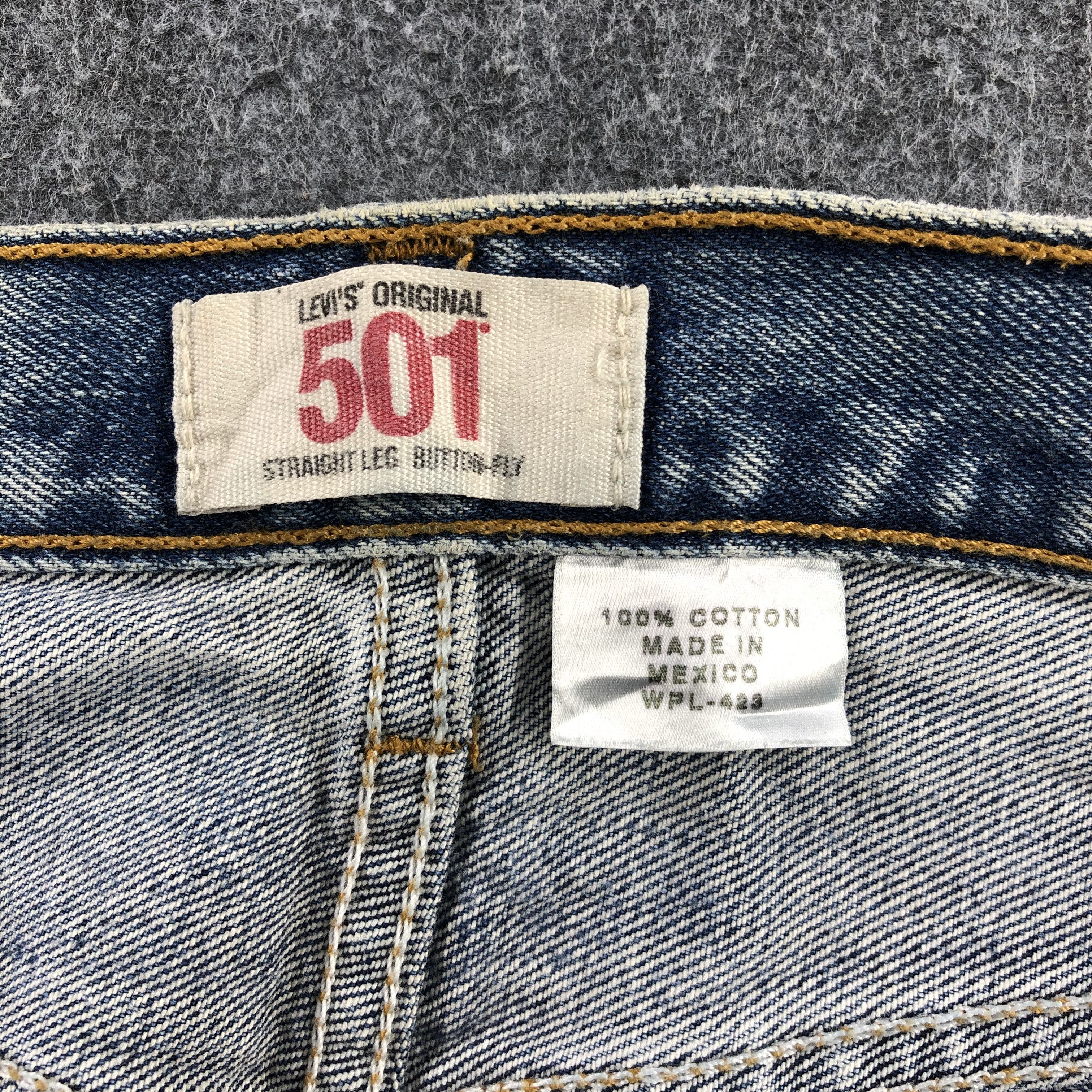 Levi's Vintage 90s Levis 501 Jeans-JM881 Size US 29 - 10 Thumbnail