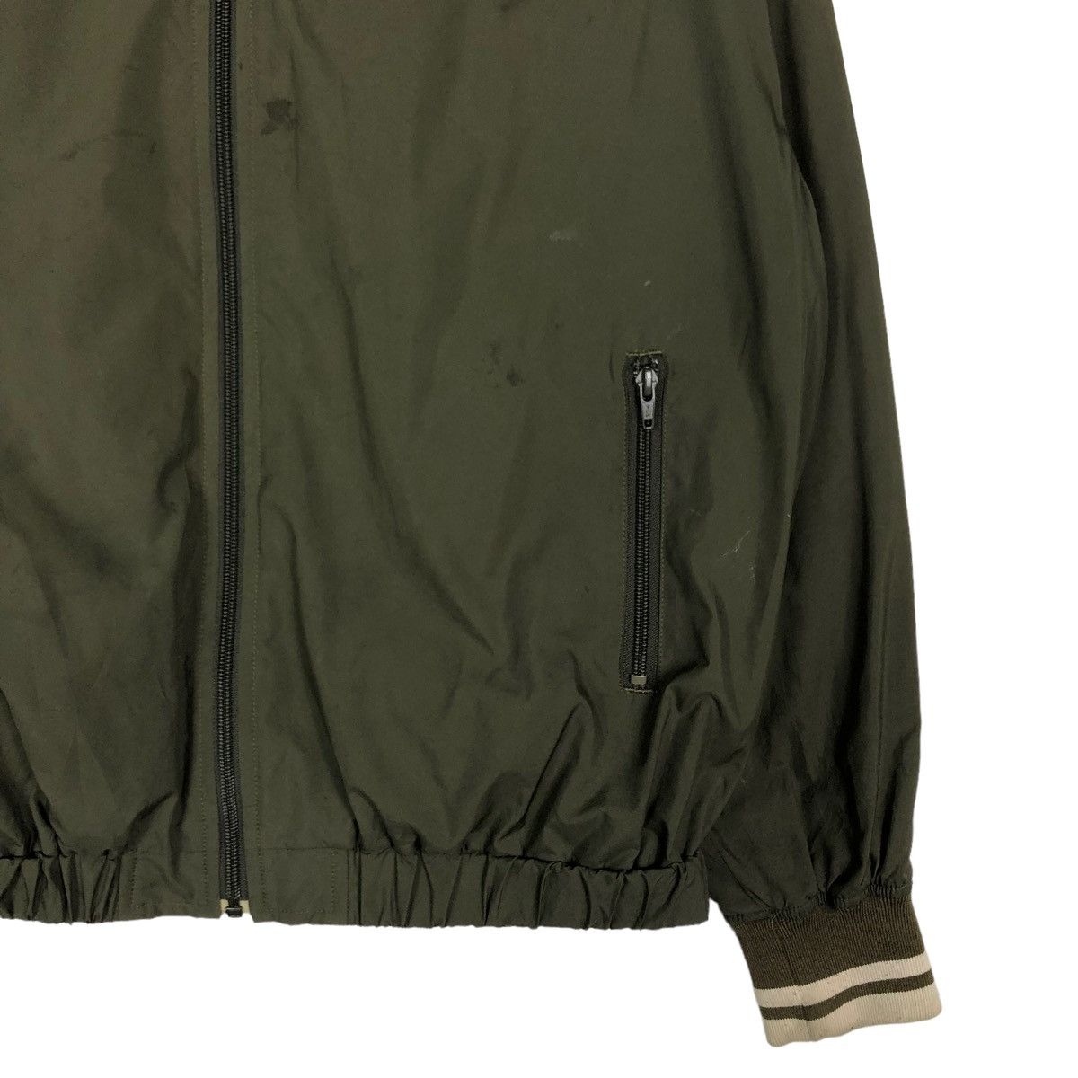 Japanese Brand 🔥2003-2004 FALL WINTER BIKER JACKET MILITARY MADE IN JALAN Size US L / EU 52-54 / 3 - 5 Thumbnail