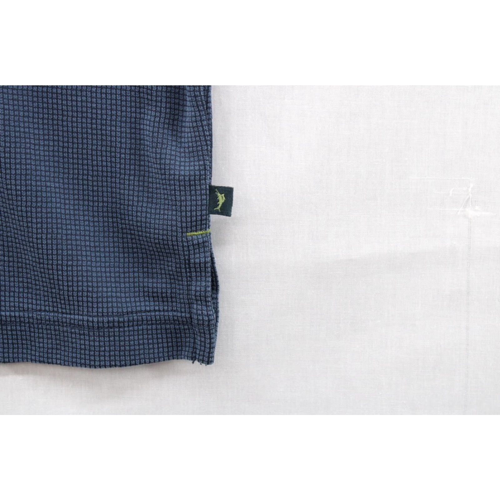 Tommy Bahama VINTAGE Tommy Bahama Golf Polo Shirt Men's 2XL Blue Micro Check Embroidered Marlin Logo Size US XXL / EU 58 / 5 - 2 Thumbnail