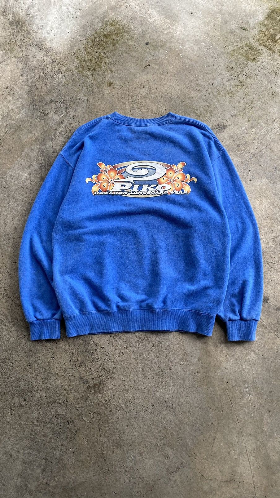 Vintage PIKO Hawaiian Surf Wear Sweatshirt Size US L / EU 52-54 / 3 - 3 Thumbnail