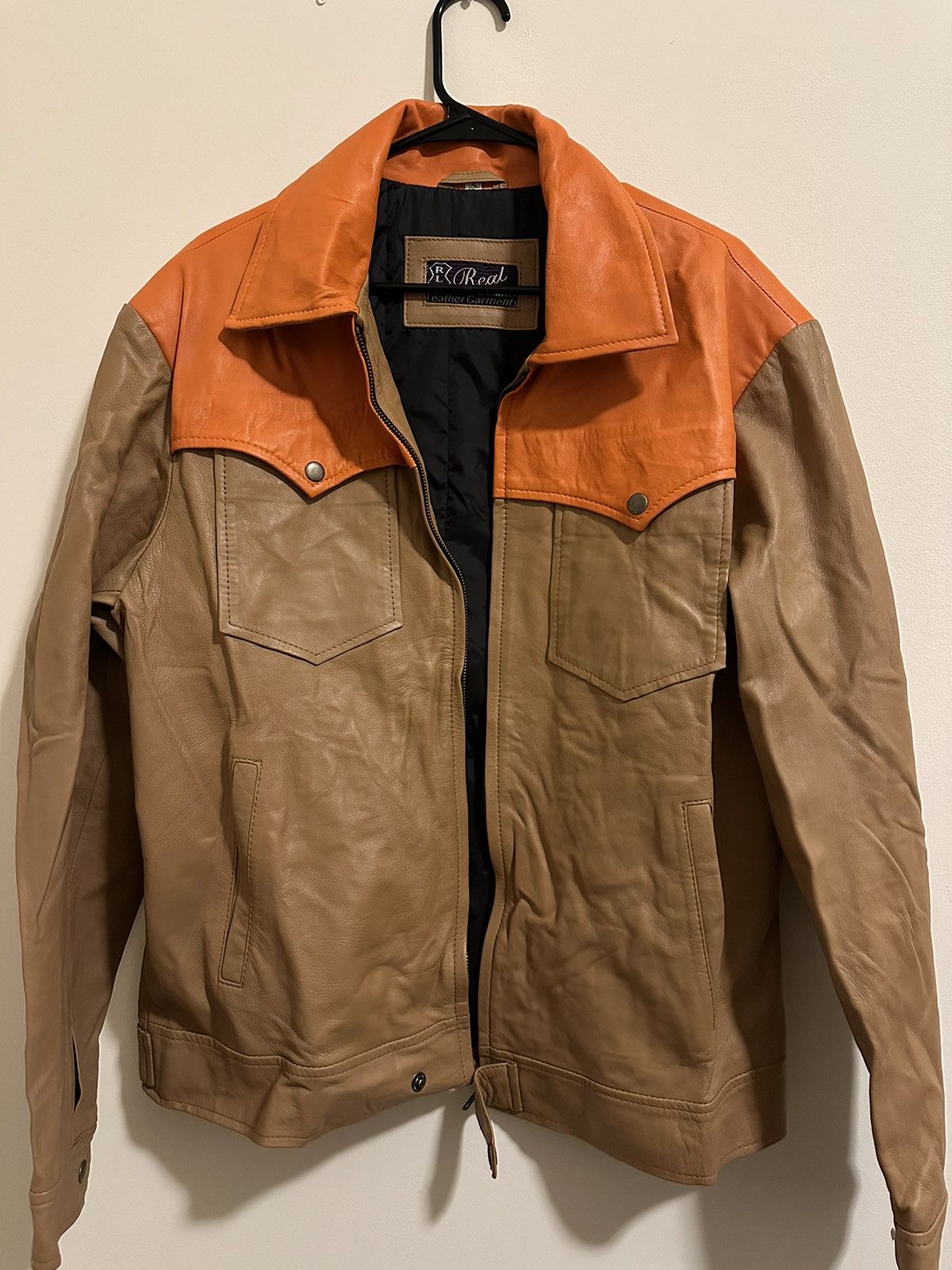 Vintage Vintage Real Leather Jacket Size US M / EU 48-50 / 2 - 1 Thumbnail