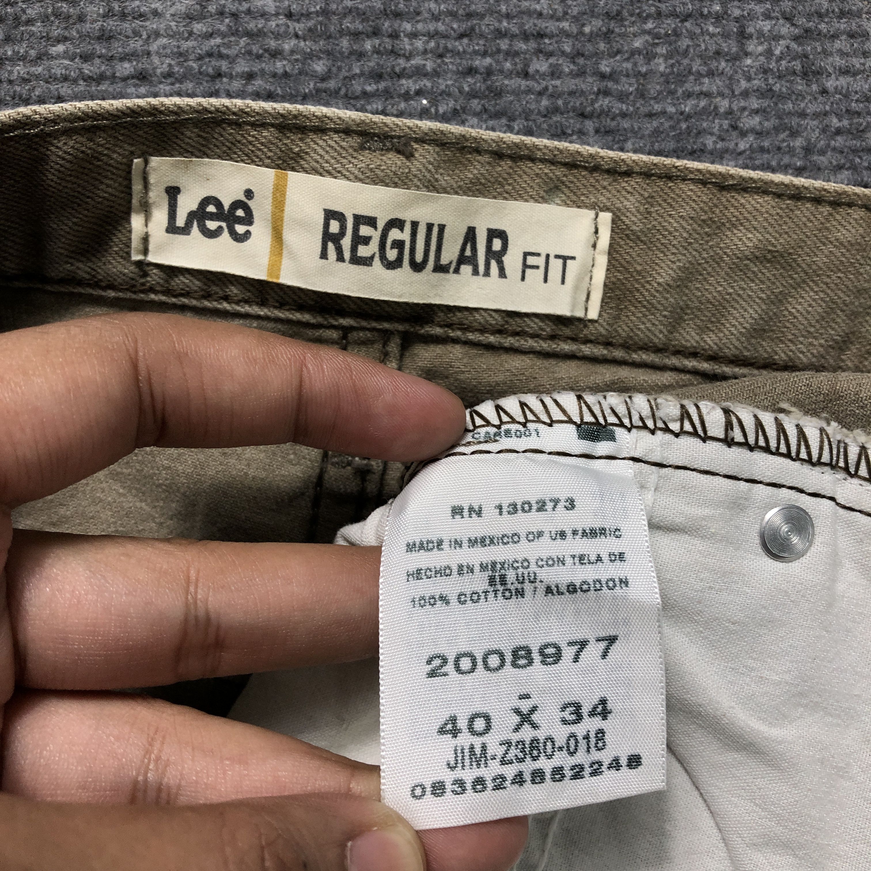 Lee × Vintage Vintage Lee Regular Fit Jeans L698 Size US 40 / EU 56 - 9 Thumbnail