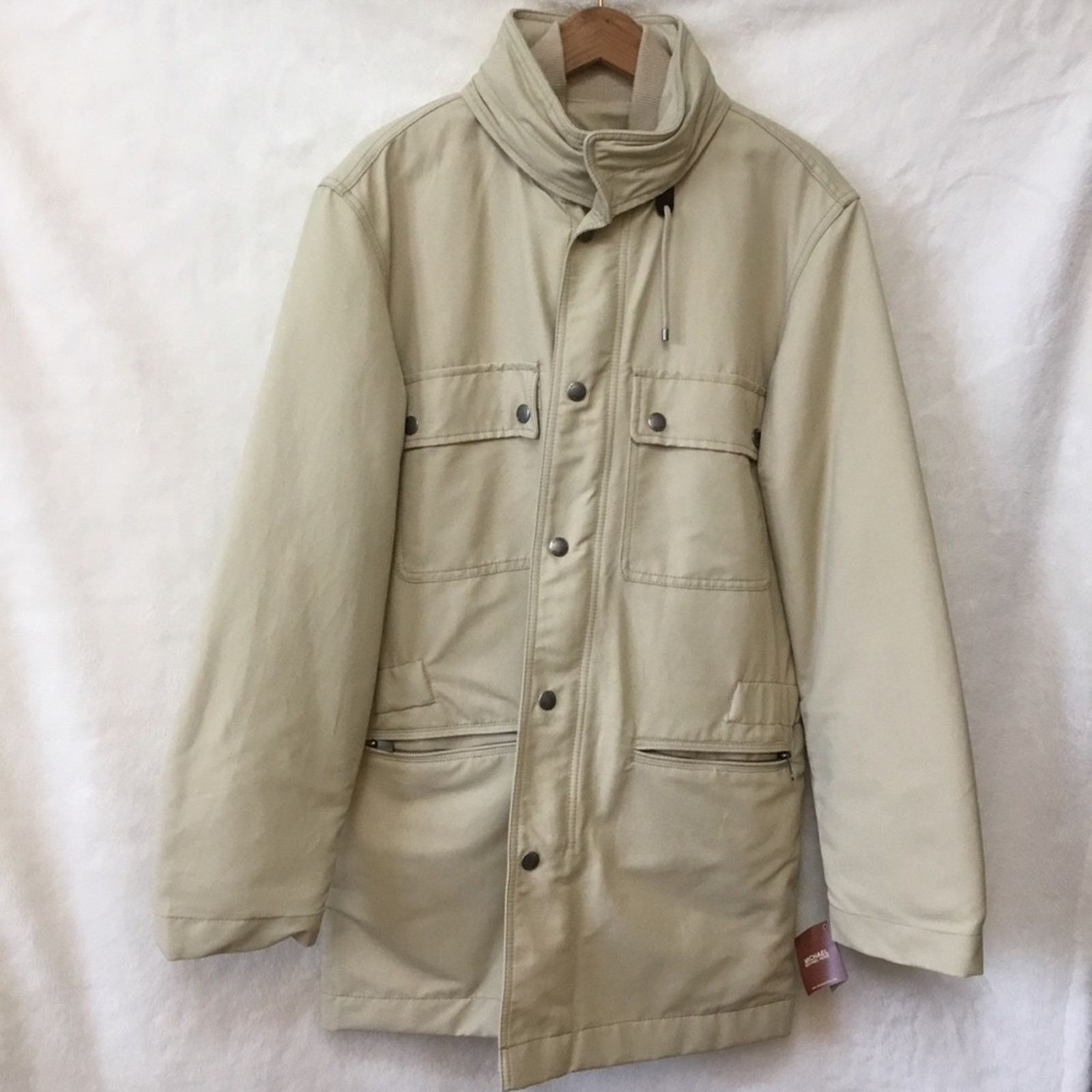 Michael Kors Michael Kors Beige 3-in-1 Jacket with Removable Vest Size US M / EU 48-50 / 2 - 2 Thumbnail