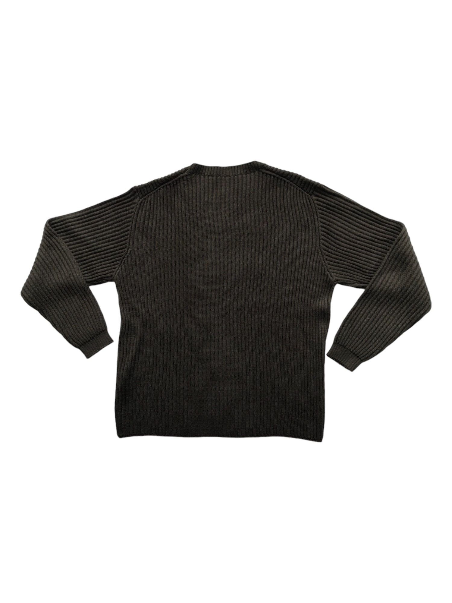 Hugo Boss Boss Hugo Boss Khaki Wool Pullover Size US L / EU 52-54 / 3 - 2 Thumbnail