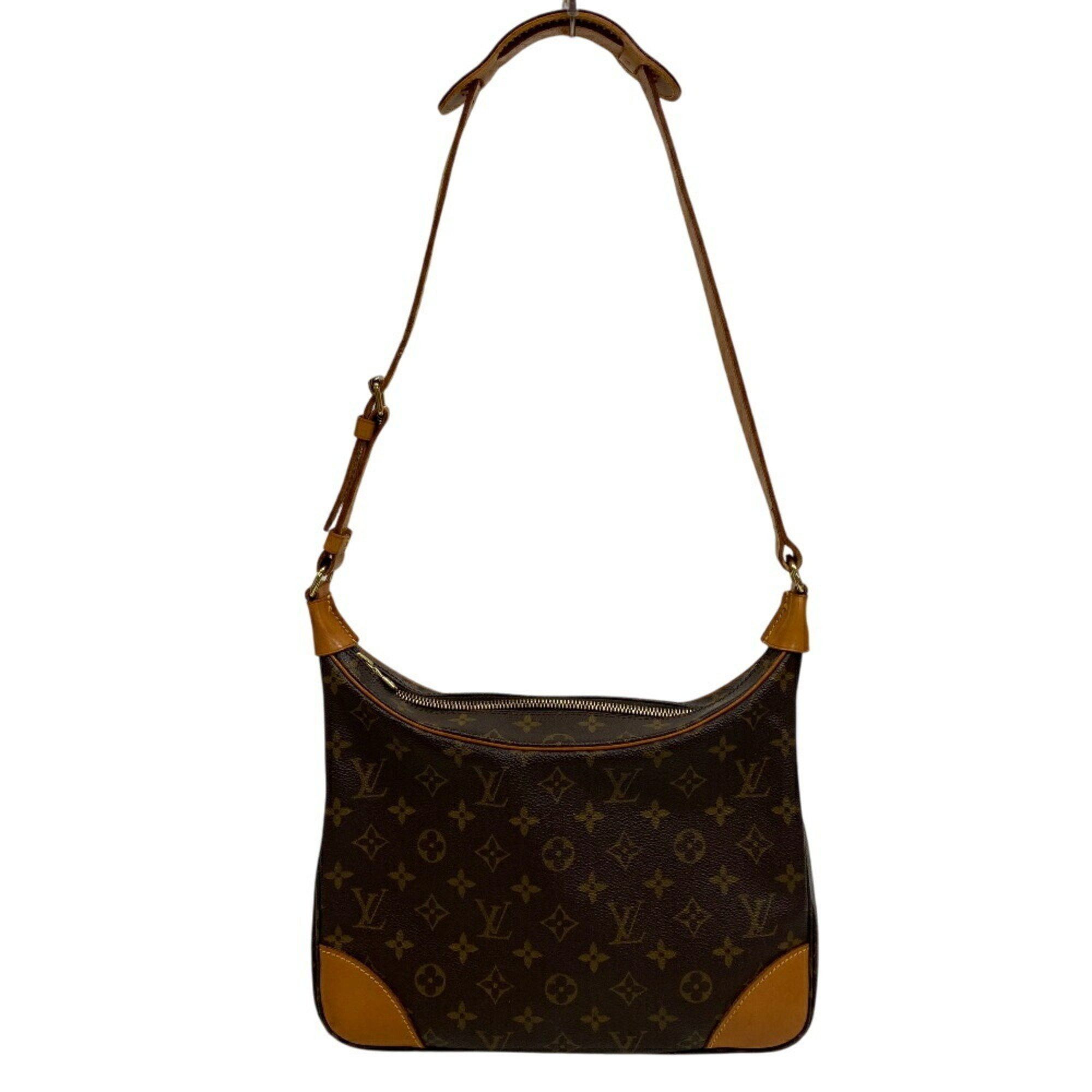 Louis Vuitton M51265 Boulogne 30 Bag Monogram Shoulder Women's Brown