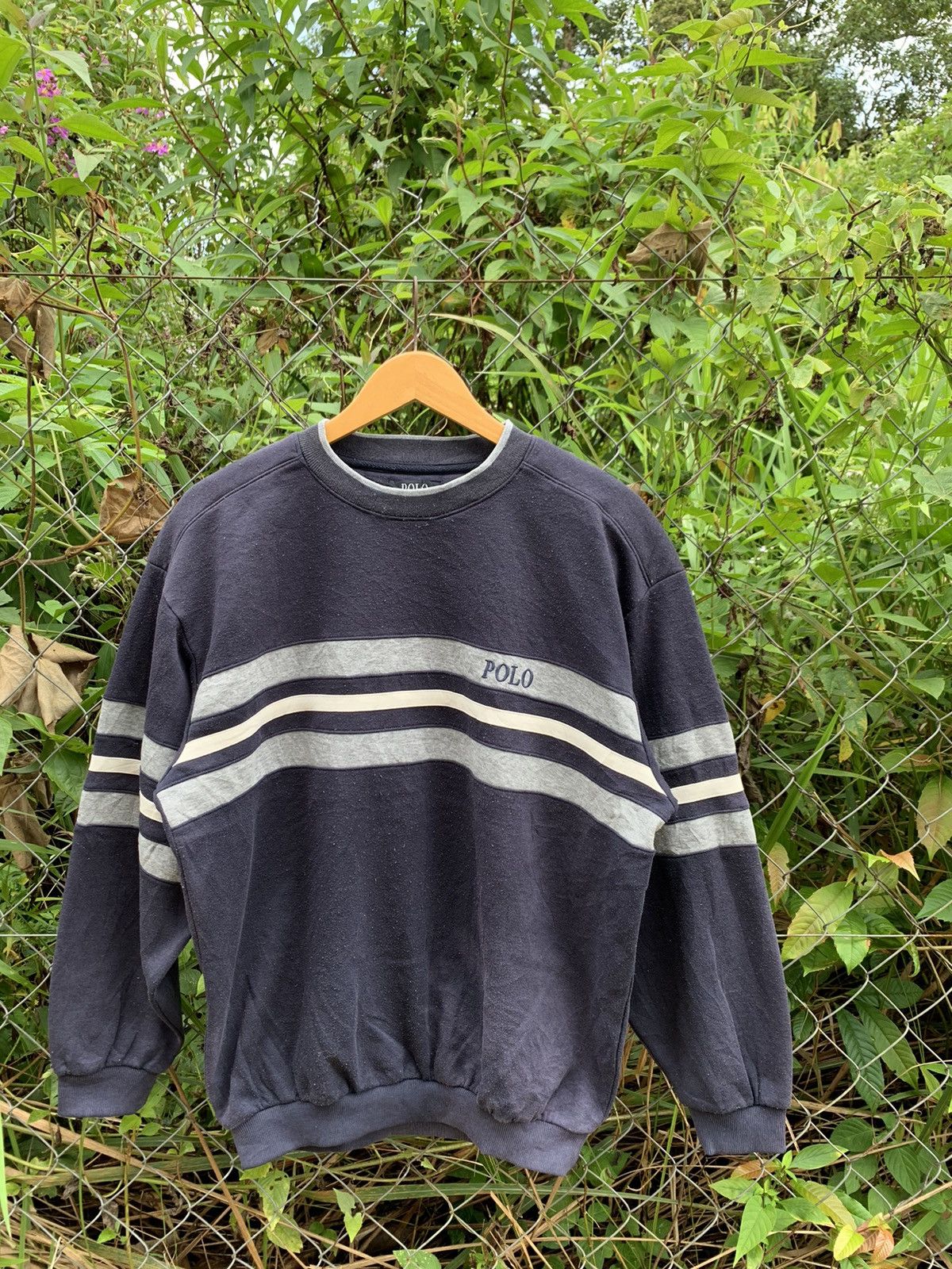 Japanese Brand LAST DROP#Polo British Sweatshirt Size US XL / EU 56 / 4 - 1 Thumbnail
