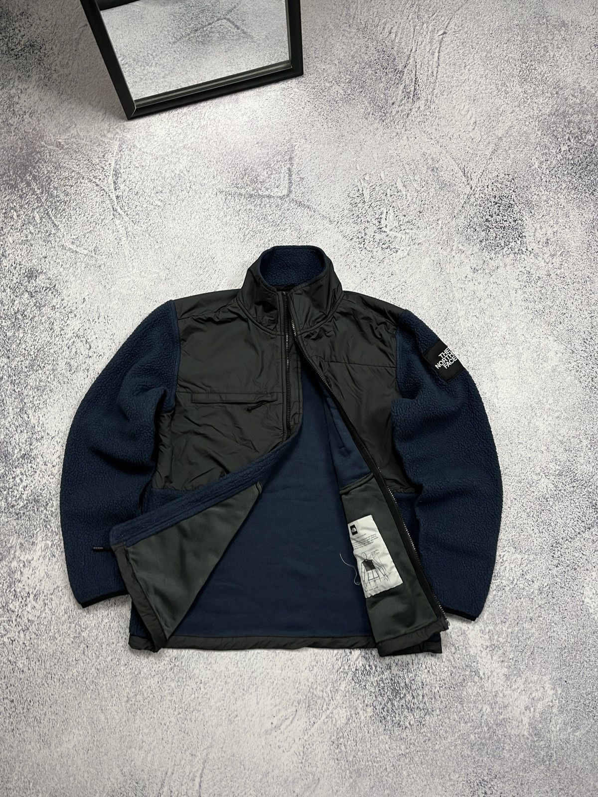 The North Face Vintage The North Face Fleece Nylon Retro Denail Jacket Y2K Size US S / EU 44-46 / 1 - 8 Thumbnail