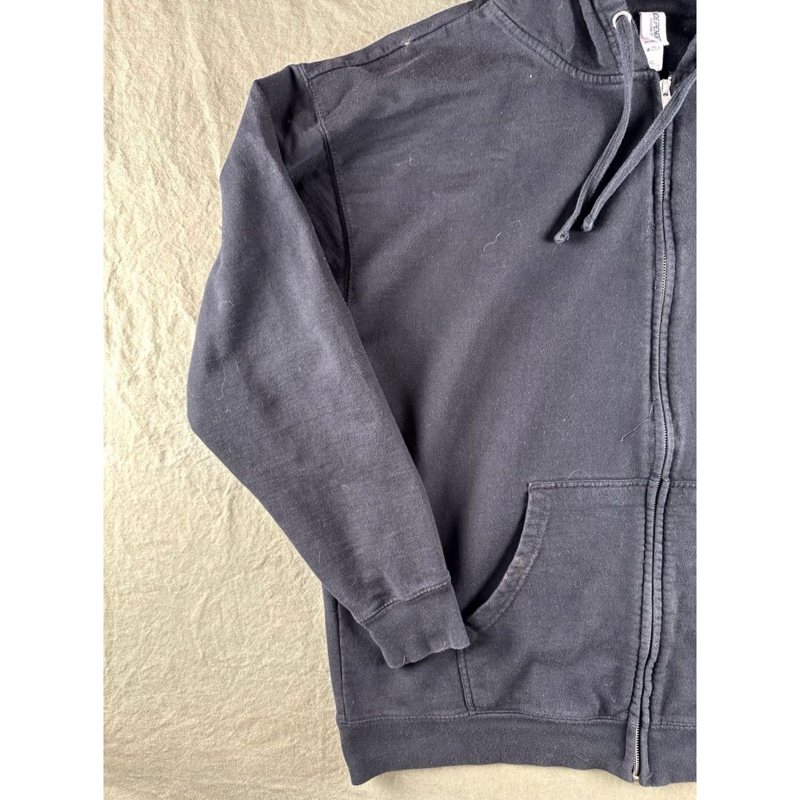 Vintage Independent Trading Company Hoodie 2XL Black Long Sleeve Full Zip 90s Music Rock Band Shirt Mens Size US XXL / EU 58 / 5 - 3 Thumbnail