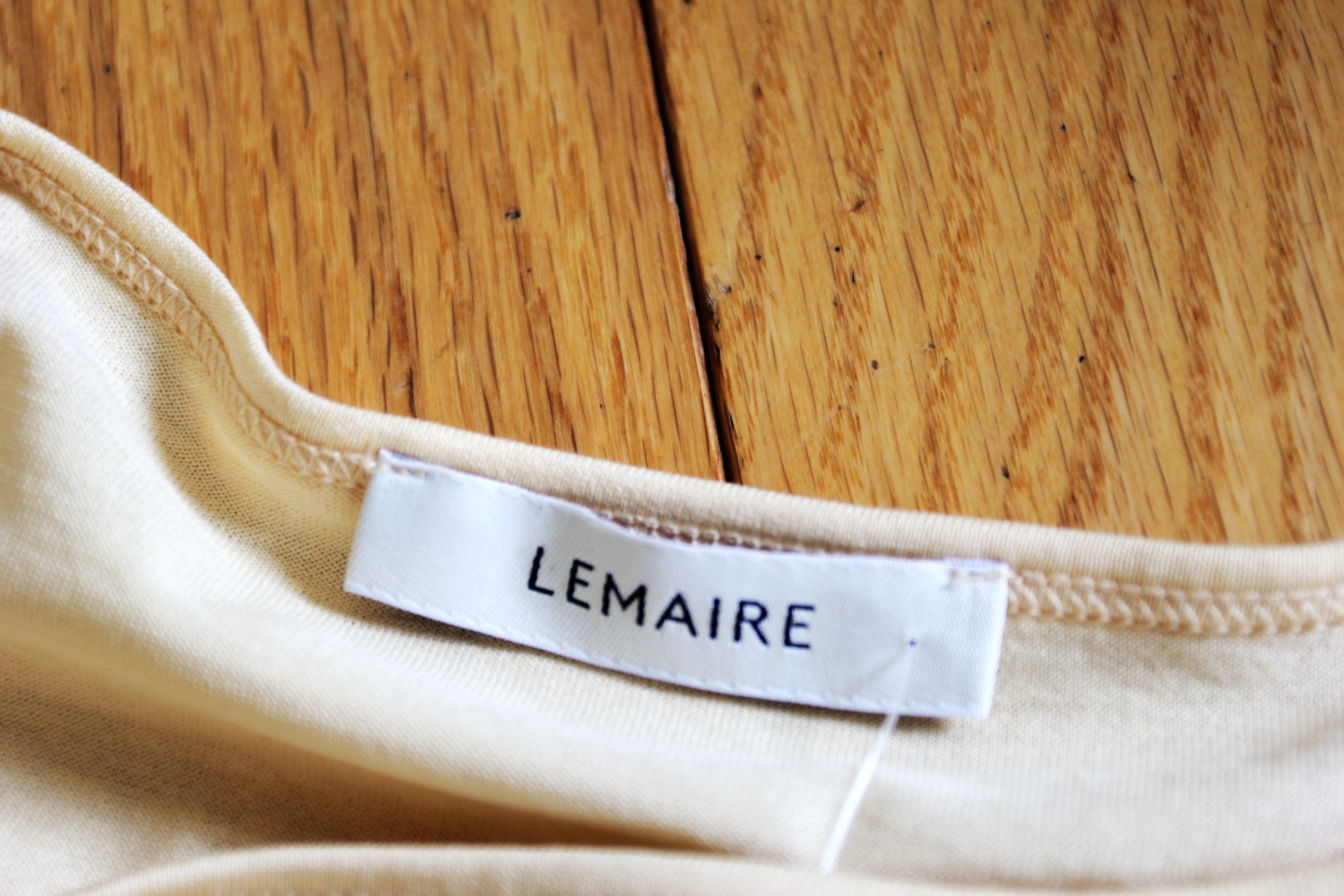 Lemaire BNWT SS25 LEMAIRE RELAXED TSHIRT ICE APRICOT XL Size US XL / EU 56 / 4 - 9 Thumbnail