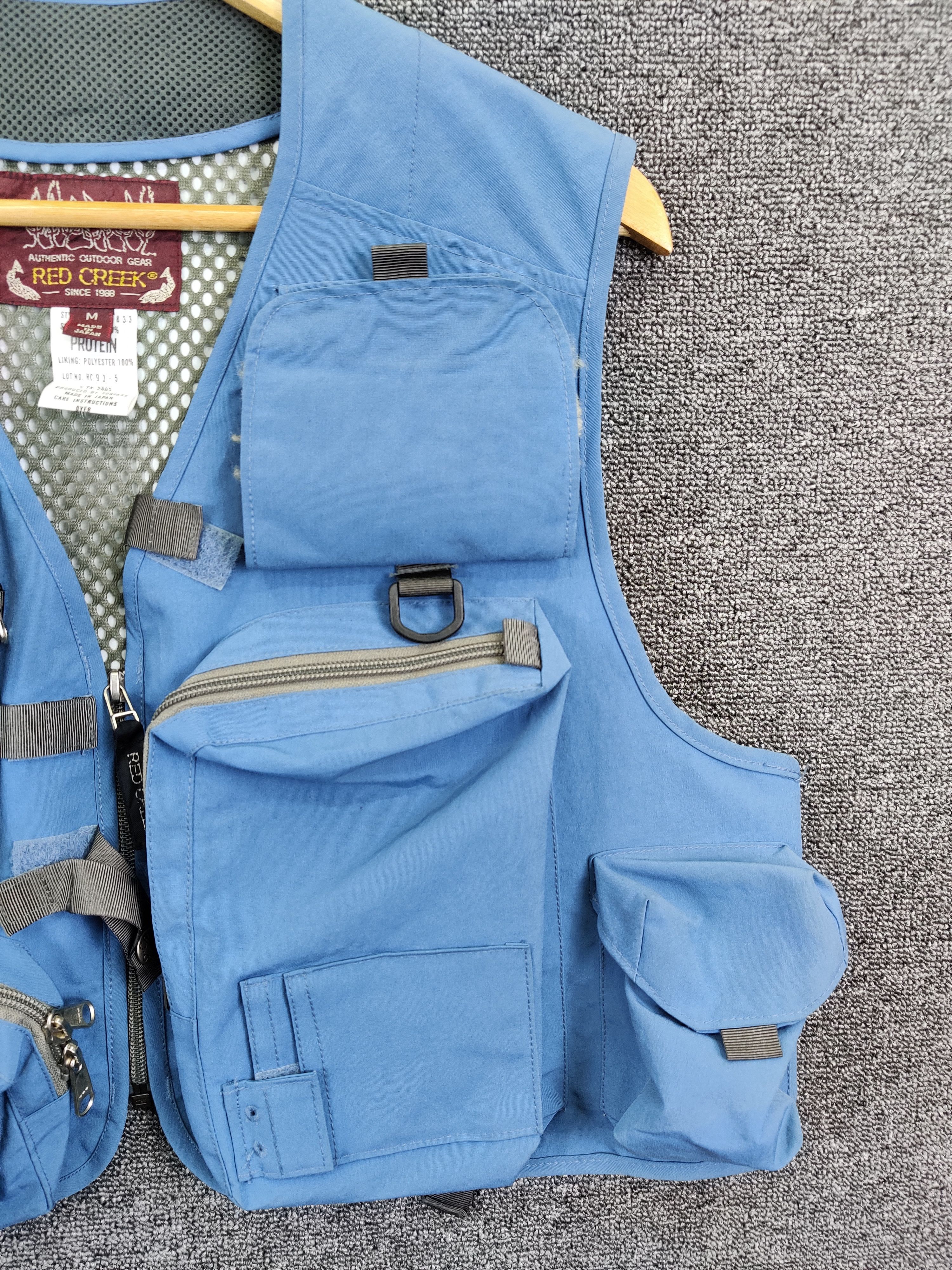 General Research Vintage Red Creek Parachute Pocket Tactical Vest Size US M / EU 48-50 / 2 - 3 Thumbnail