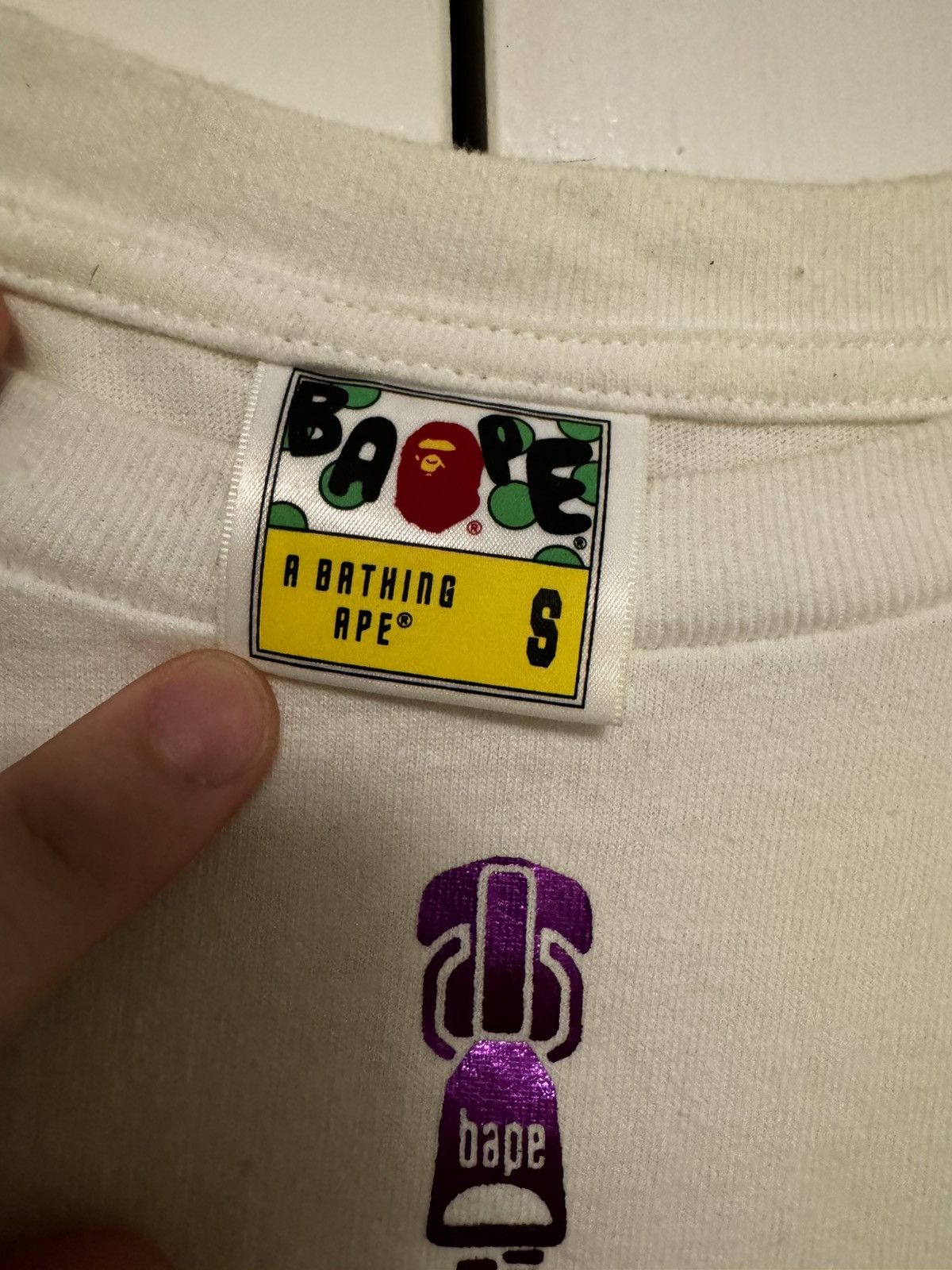 Bape Bape Shark Foil Tee Size US S / EU 44-46 / 1 - 3 Thumbnail