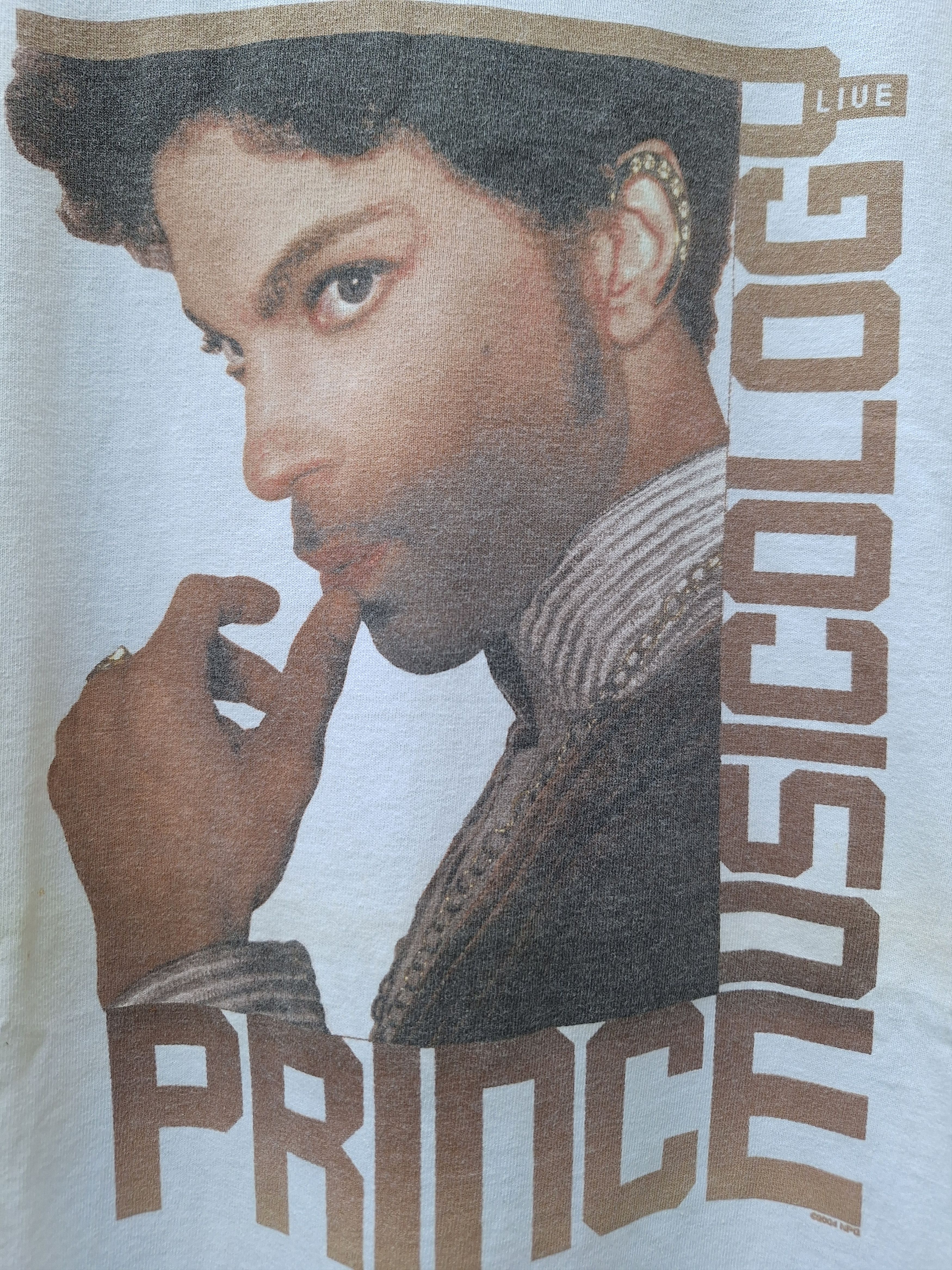 Band Tees Vintage PRINCE MUSICOLOGY 2004 purple rain sign of the times Size US L / EU 52-54 / 3 - 2 Thumbnail