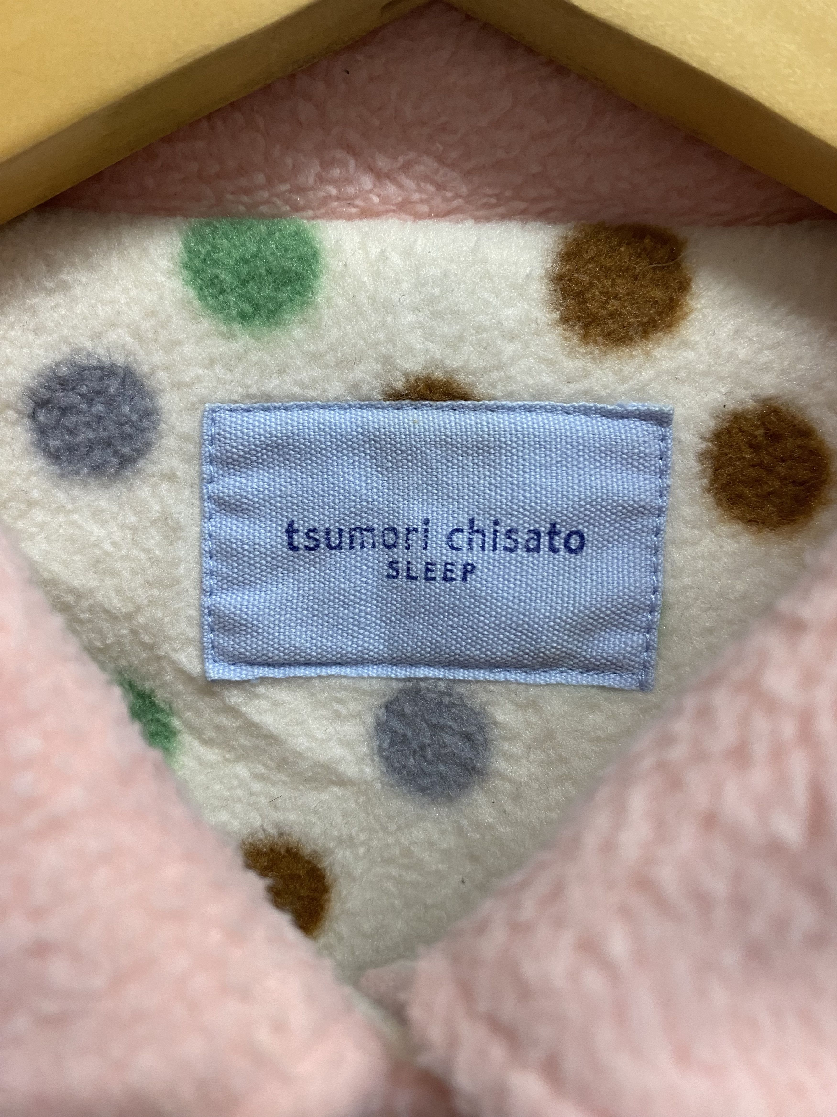 Tsumori Chisato Tsumori Chisato Sleep Pink Fleece Jacket Polka Dot Size M / US 6-8 / IT 42-44 - 6 Thumbnail