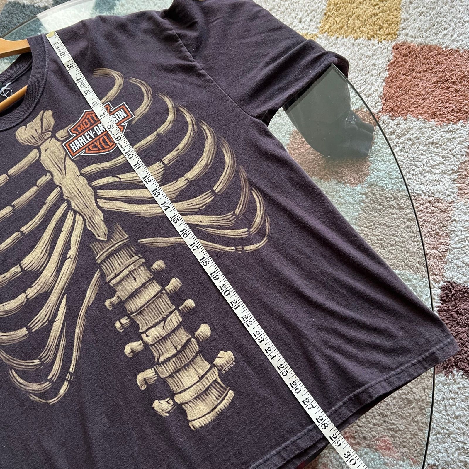 Harley Davidson Y2K Harley Davidson Skeleton L/S Shirt | Milwaukee | Size XL Size US XL / EU 56 / 4 - 10 Thumbnail