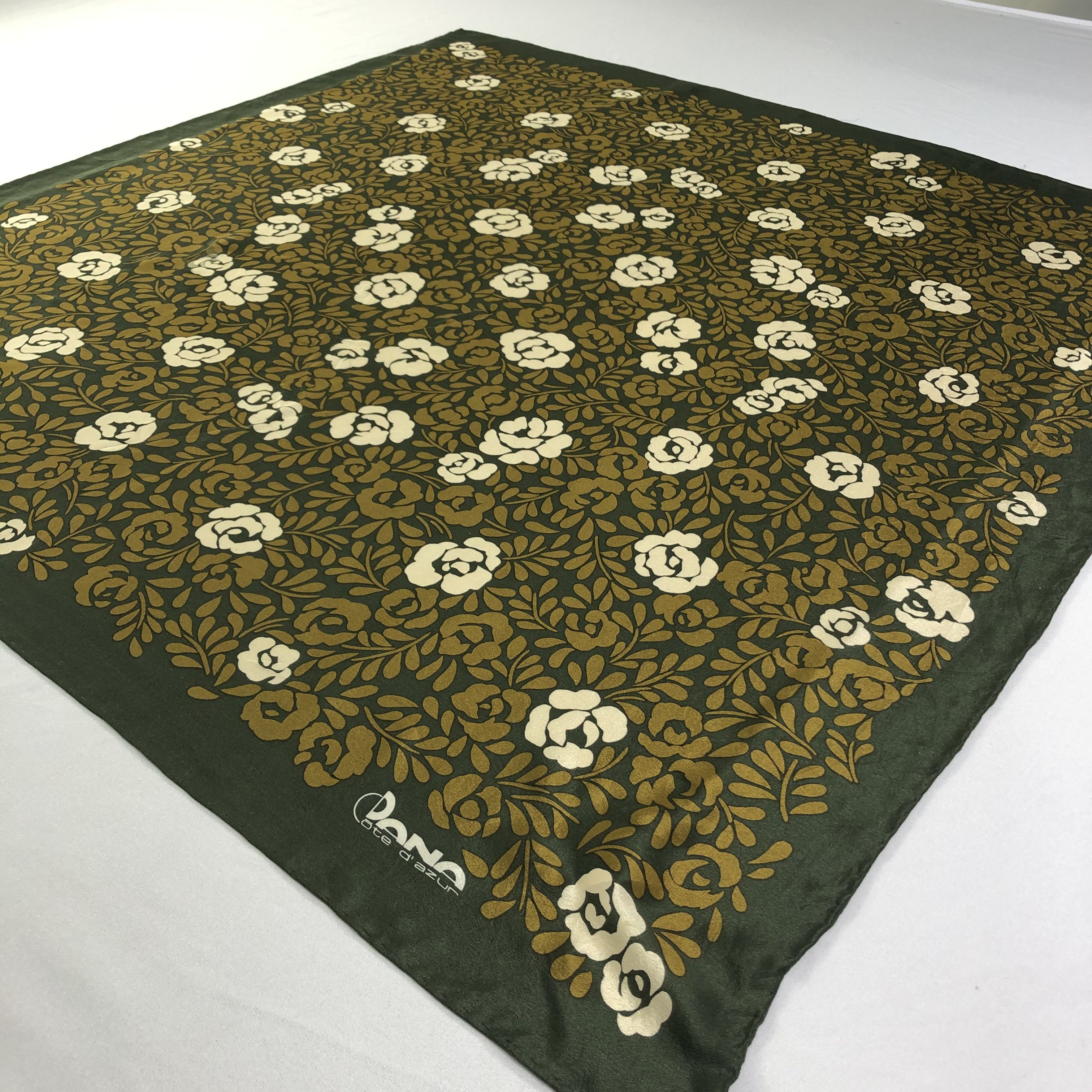 Vintage Vintage Dana Cote D'Azur Silk Scarf Size ONE SIZE - 4 Thumbnail