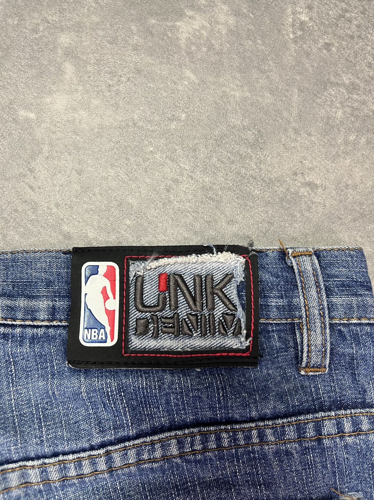 NBA UNK NBA Denver Nuggets Printed Baggy Denim Jeans 34 Size US 34 / EU 50 - 16 Thumbnail