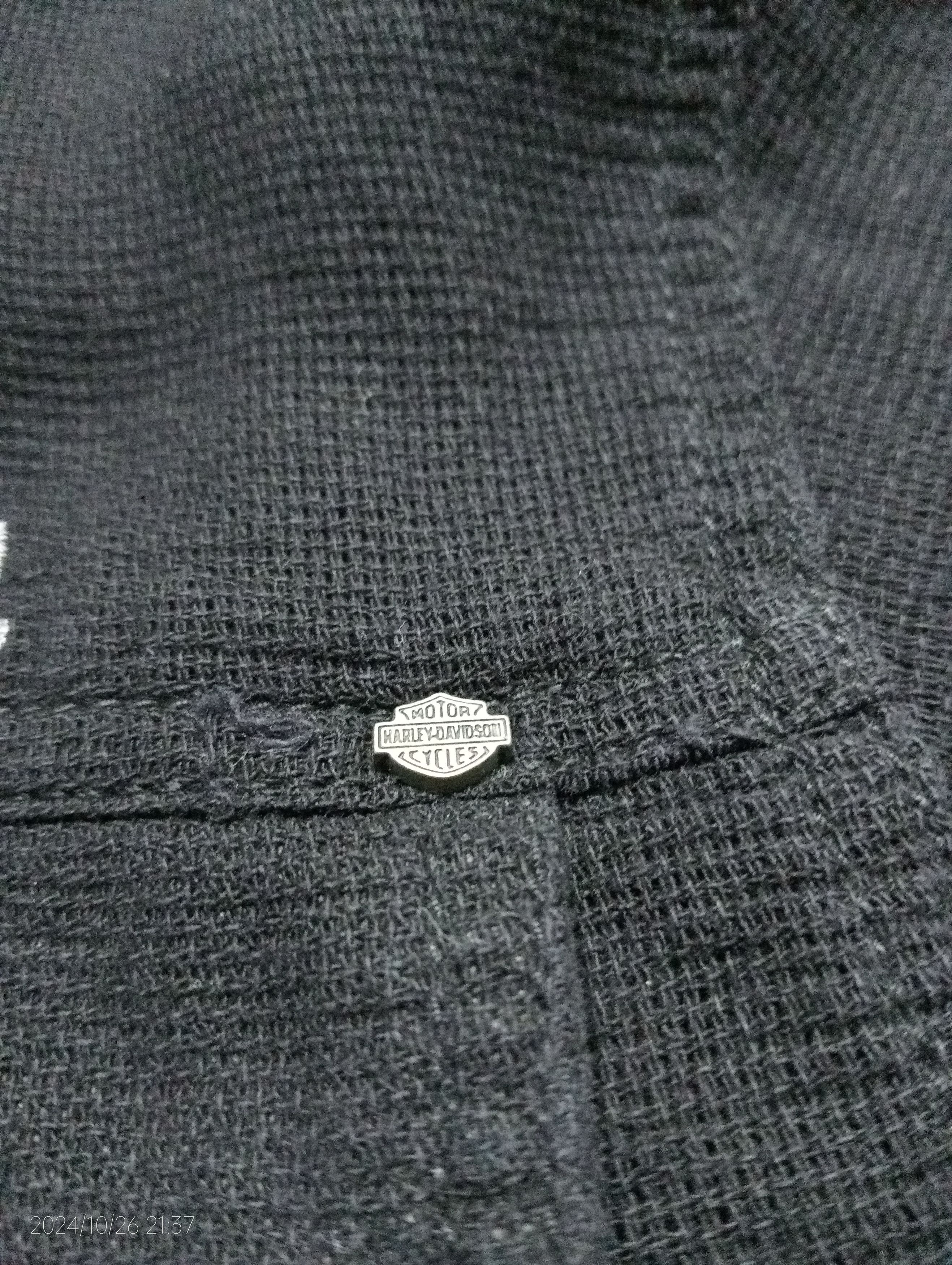 Harley Davidson VTG Harley-Davidson Embroidery Button Up Long Sleeve Shirt Size US XL / EU 56 / 4 - 14 Thumbnail