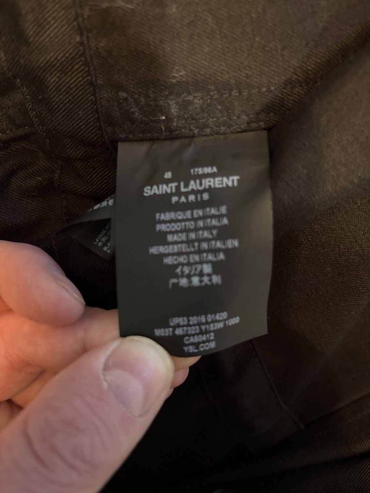Saint Laurent Paris Military Style Flak Jacketbby Saint Laurent Size US M / EU 48-50 / 2 - 5 Thumbnail