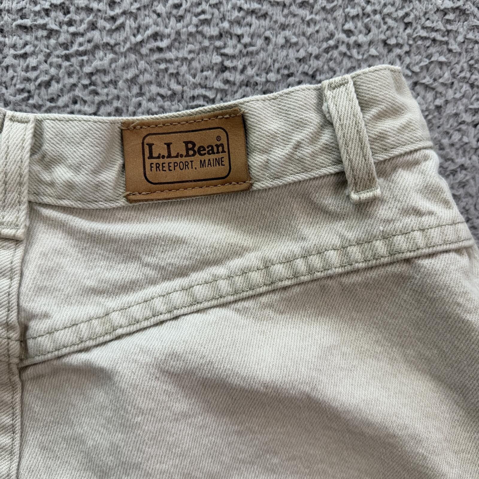 L.L. Bean Vintage 90s LL Bean Denim Mom Jeans Womens 30x26 High Rise Size 28" / US 6 / IT 42 - 5 Thumbnail