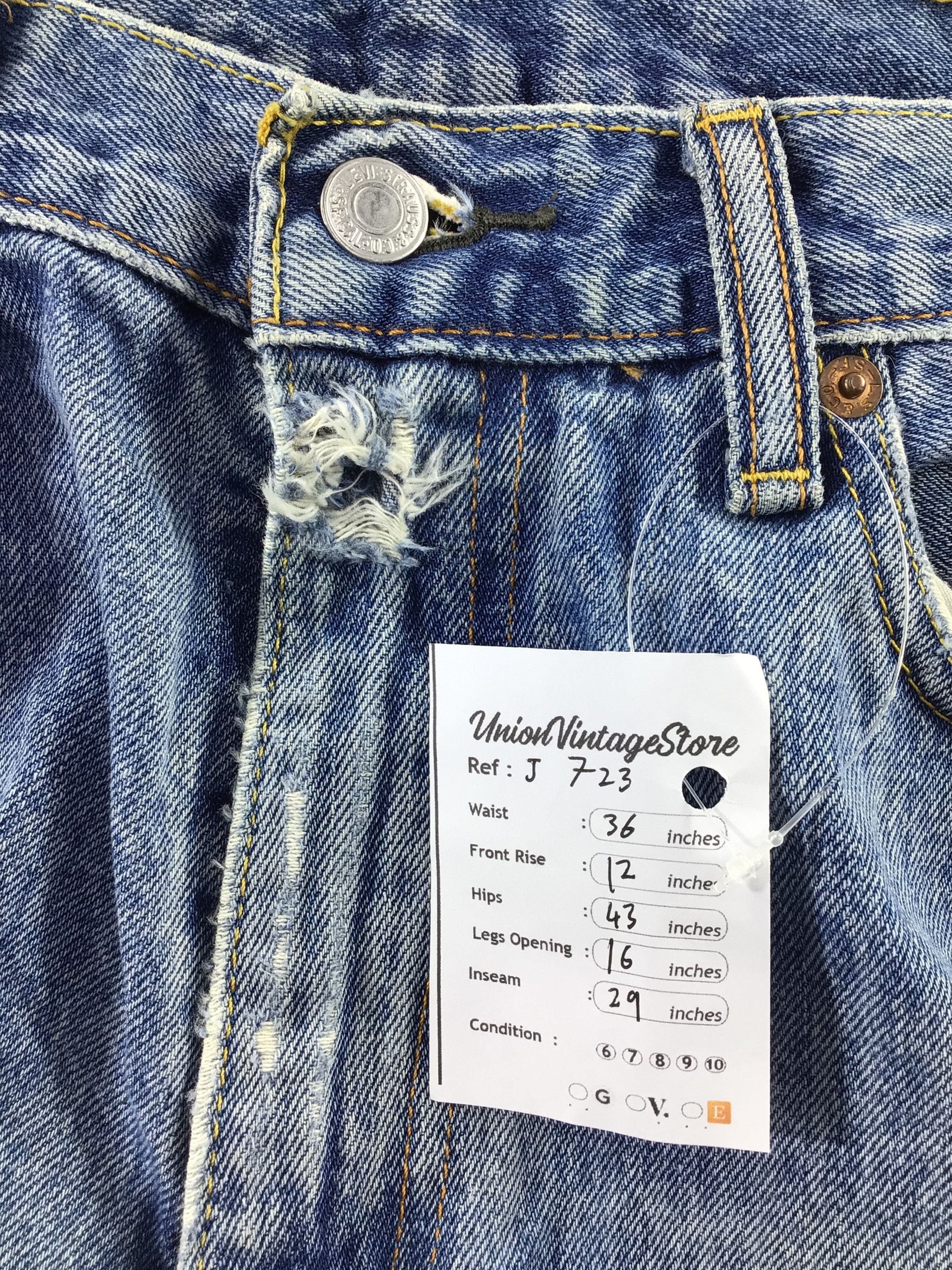 Levi's Vintage Levis 505 Jeans-J723 Size US 36 / EU 52 - 13 Thumbnail