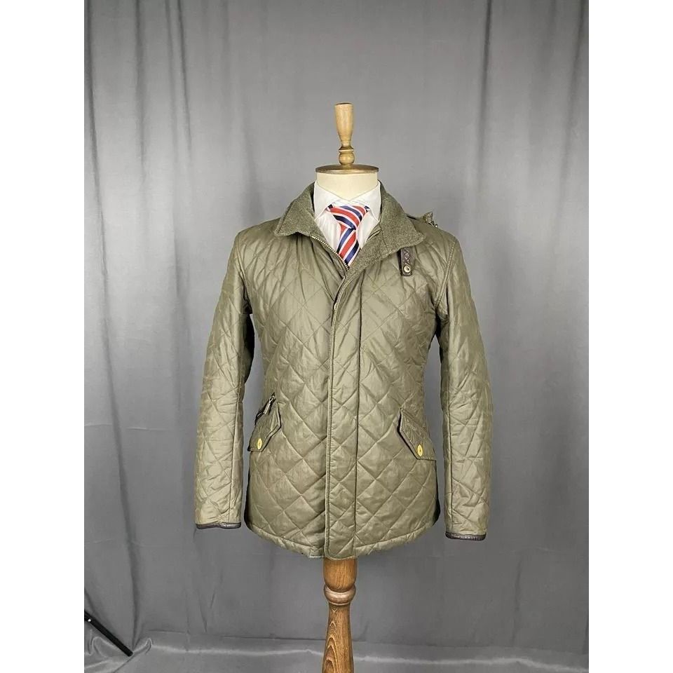 Barbour Barbour Greatcoat Men's Green Insulated Quilted Jacket Size Size US S / EU 44-46 / 1 - 7 Thumbnail