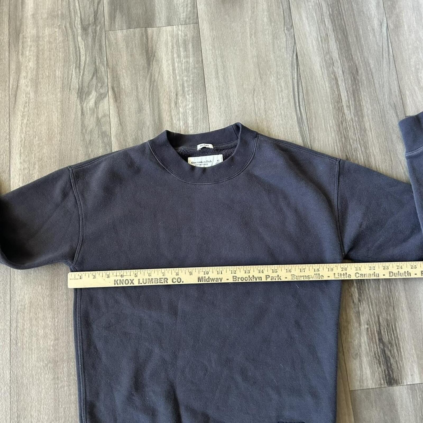 Abercrombie & Fitch Abercrombie and Fitch Dark Grey Sweatshirt Crewneck size XS Size XS / US 0-2 / IT 36-38 - 5 Thumbnail