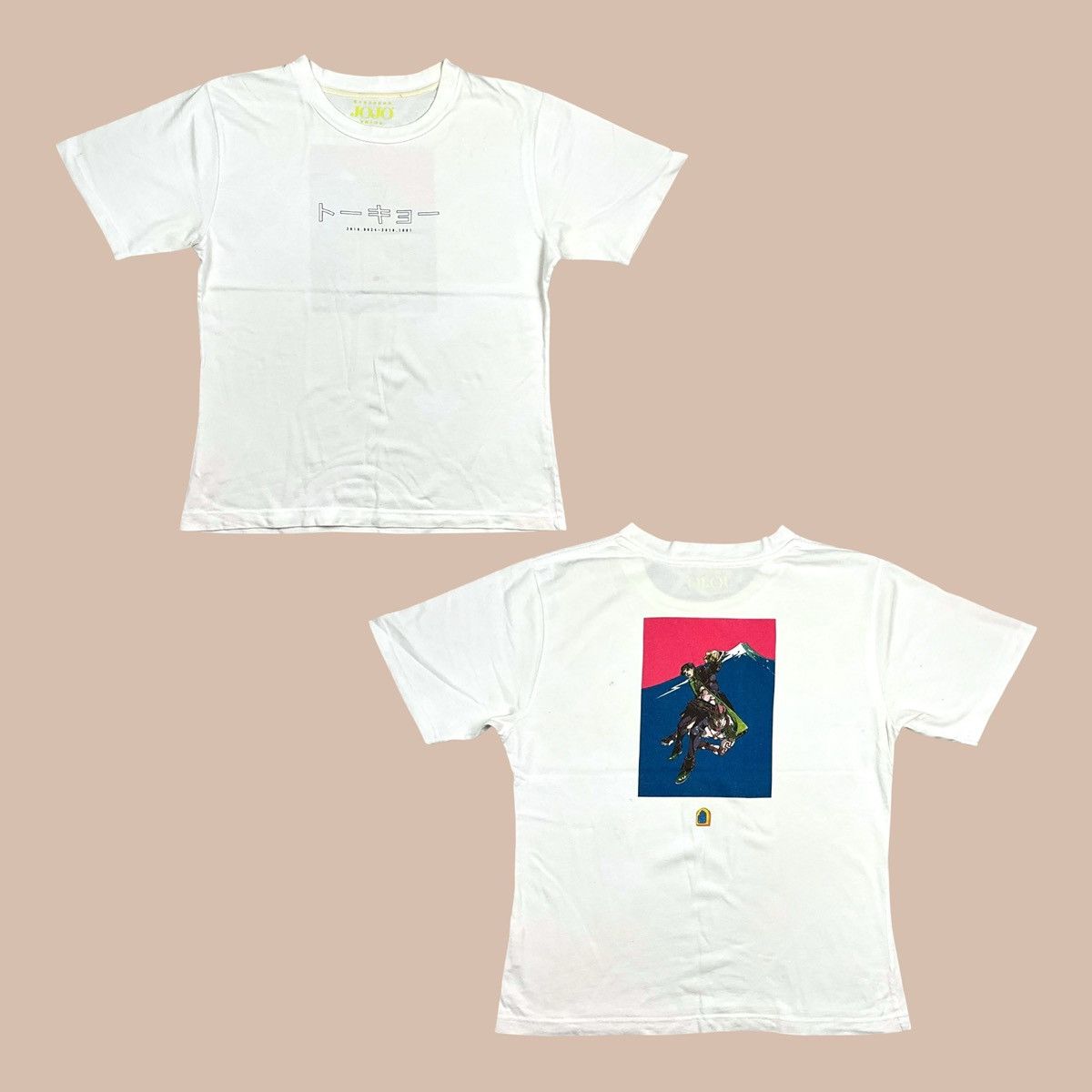 Anime HIROHIKO ARAKI JOJO EXHIBITION : RIPPLES OF ADVENTURE TEE Size US M / EU 48-50 / 2 - 1 Thumbnail