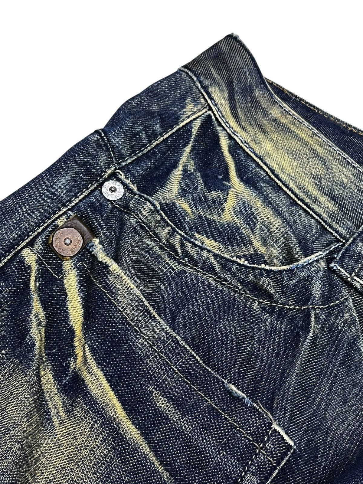 Draggin Jeans Drive Jeans Blake Exotic Vintage Denim Mudwash Clawmark Size US 34 / EU 50 - 5 Thumbnail