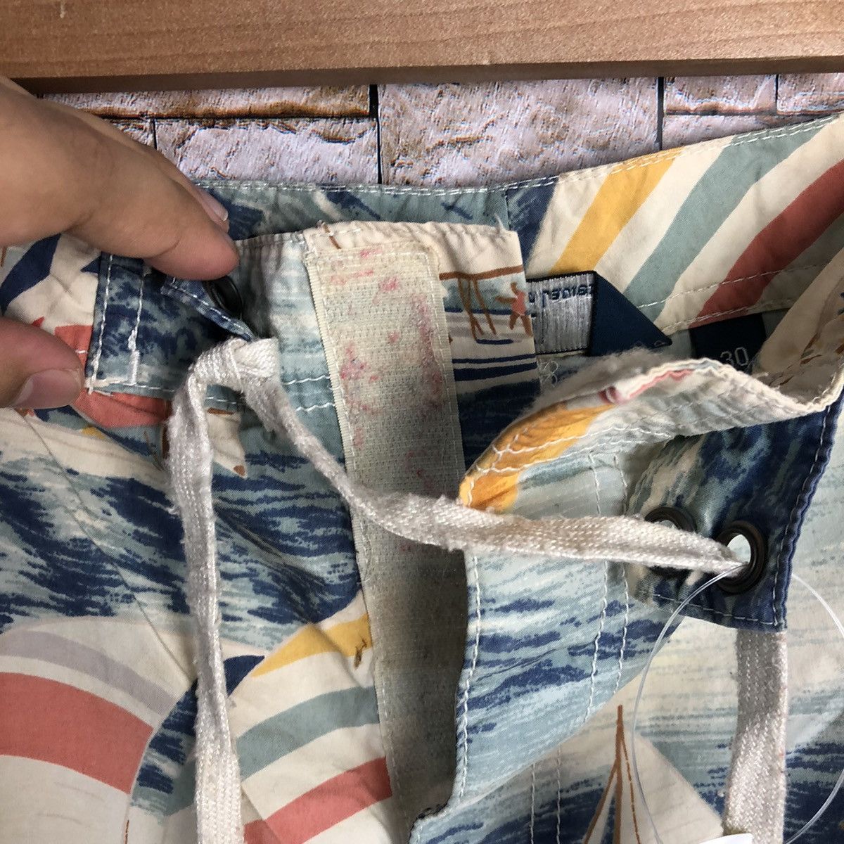 Polo Ralph Lauren Polo Ralph Lauren Sailboat Nautical Beach Shorts Yacht #A137 Size US 30 / EU 46 - 9 Thumbnail