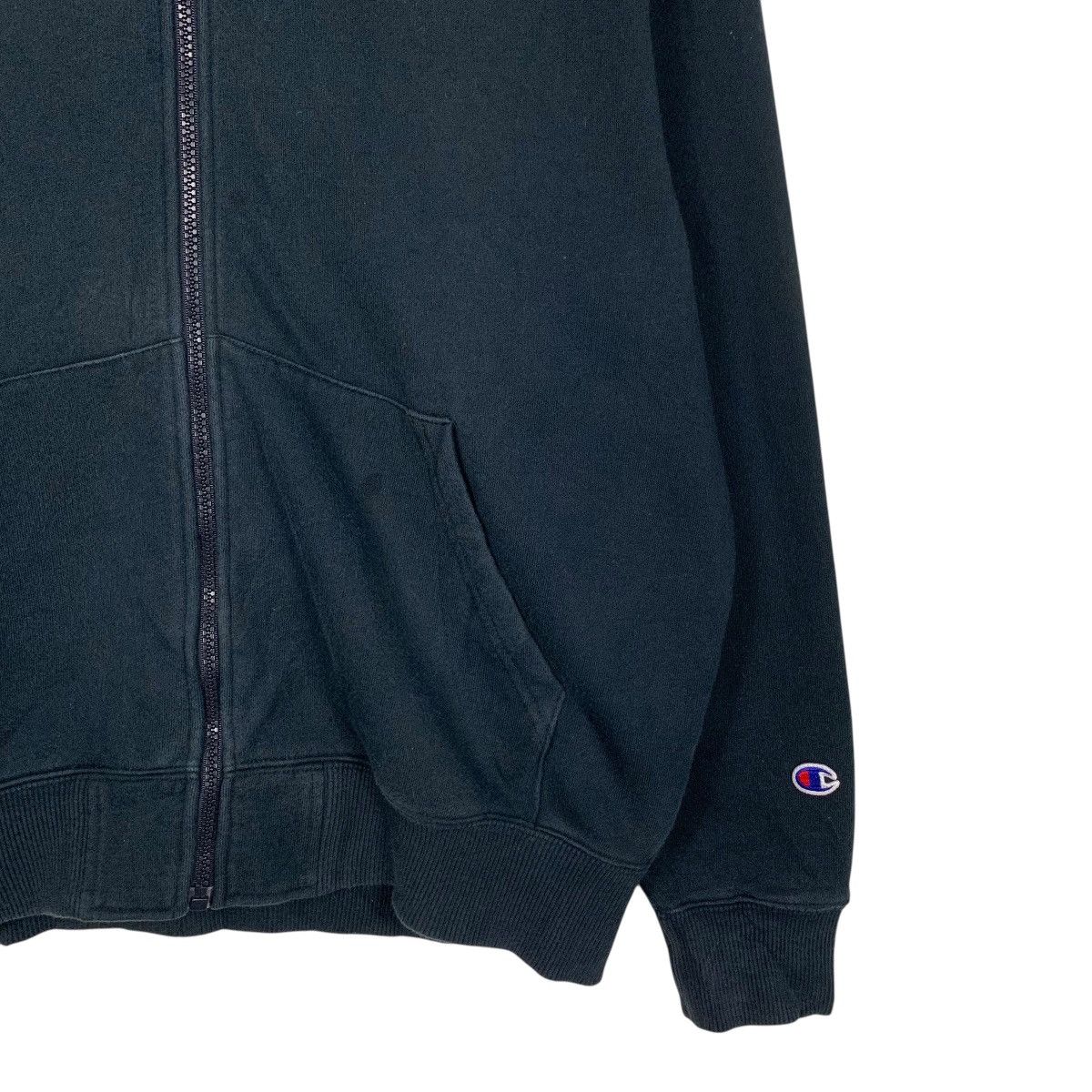 Champion CHAMPION Navy Blue Zipper Hoodie Sweatshirt #3615-C165 Size US M / EU 48-50 / 2 - 6 Thumbnail